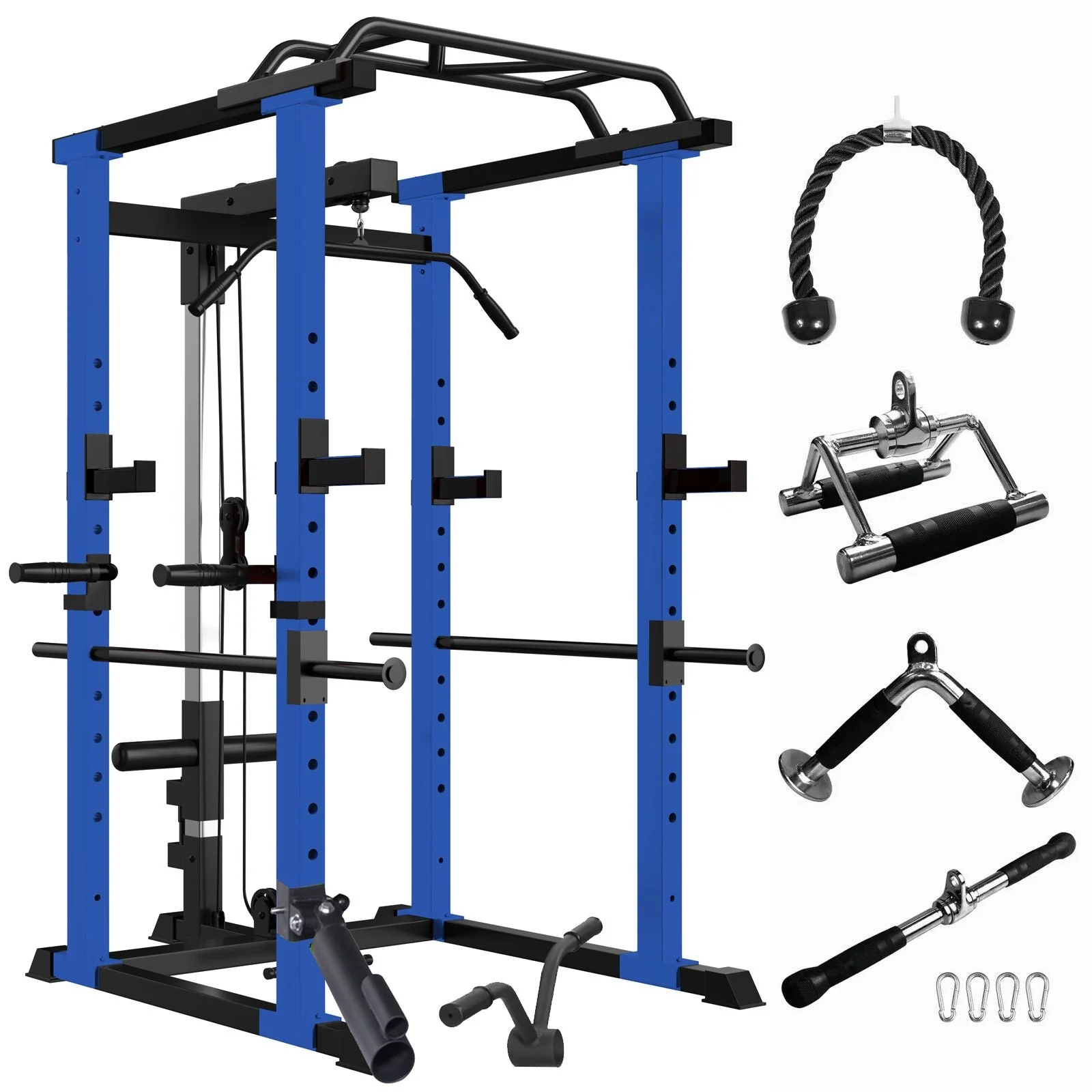 1000 Pound Capacity Blue Multi-Functional Power Cage
