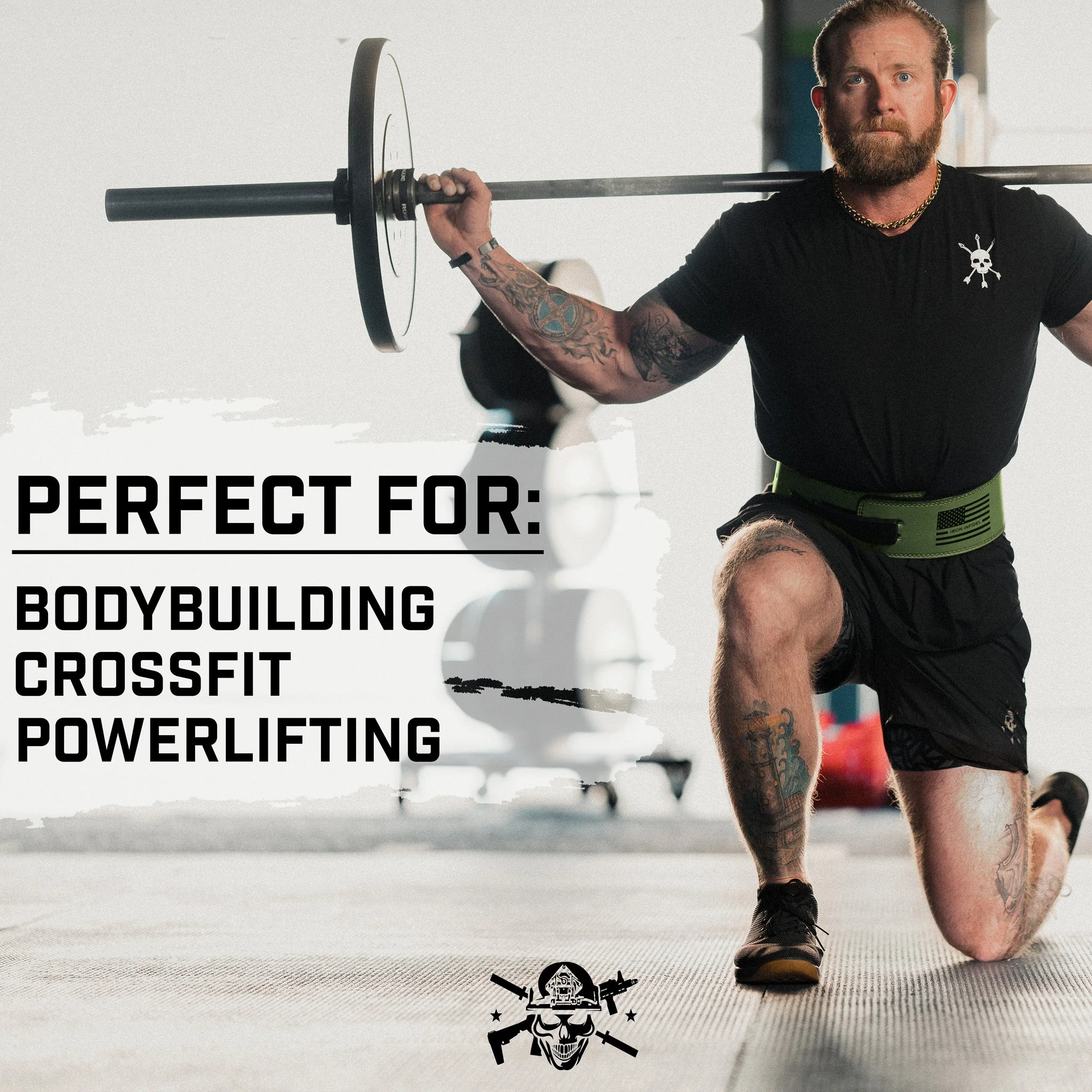 10mm Lever Weightlifting Belt - Image 14