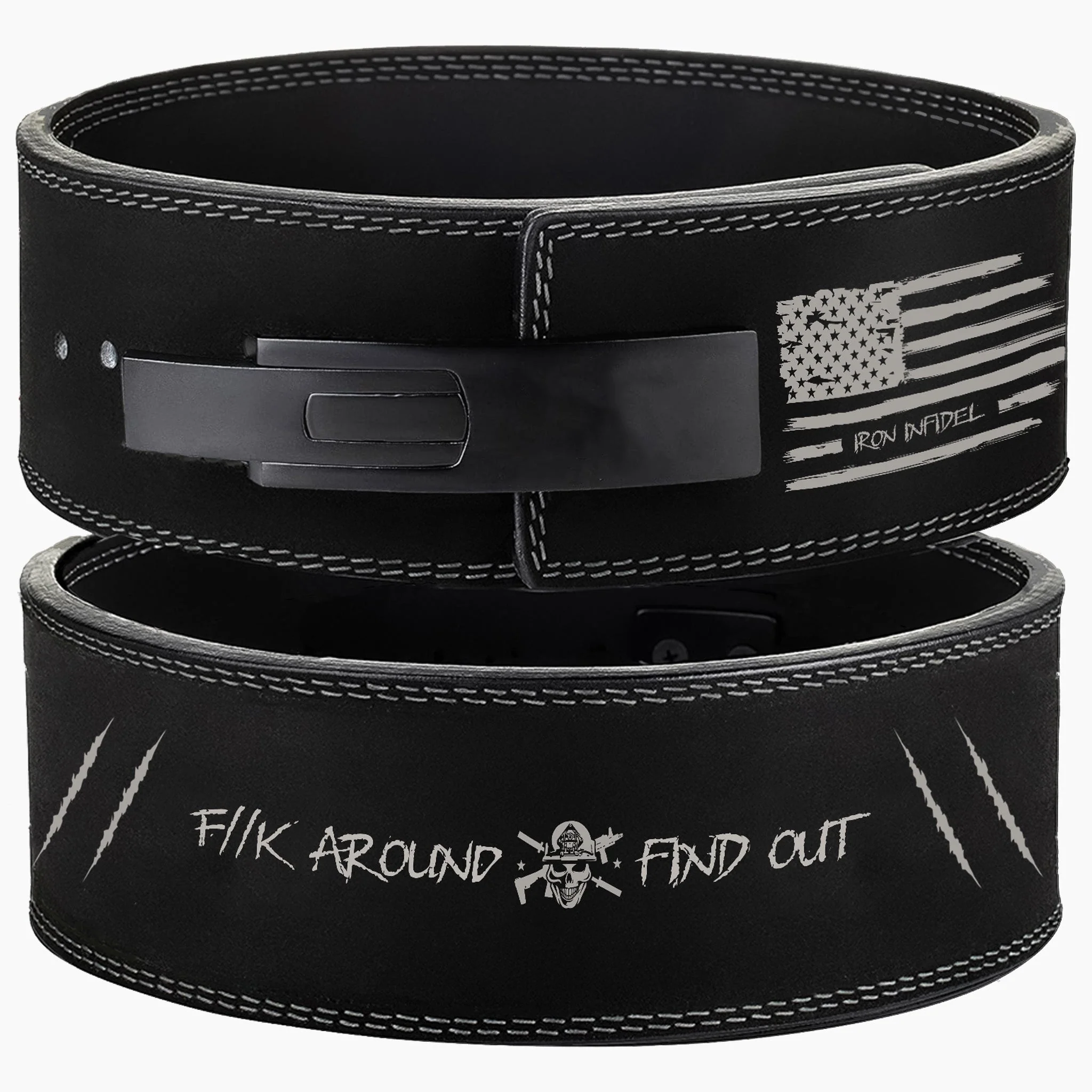 10mm Lever Weightlifting Belt - Image 16