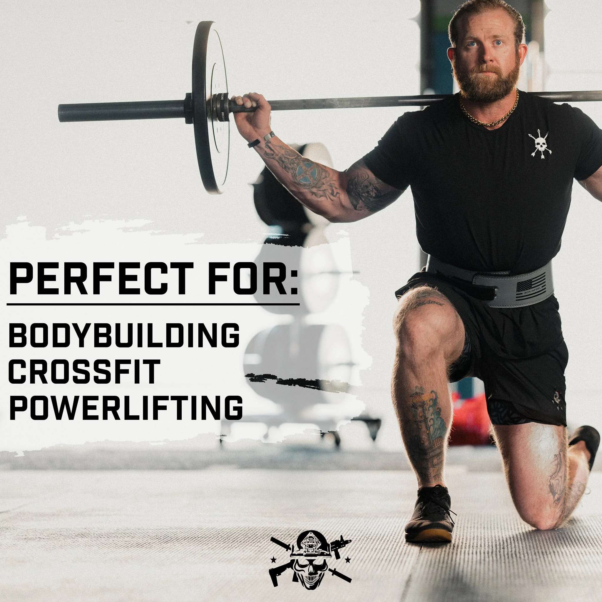 10mm Lever Weightlifting Belt - Image 9