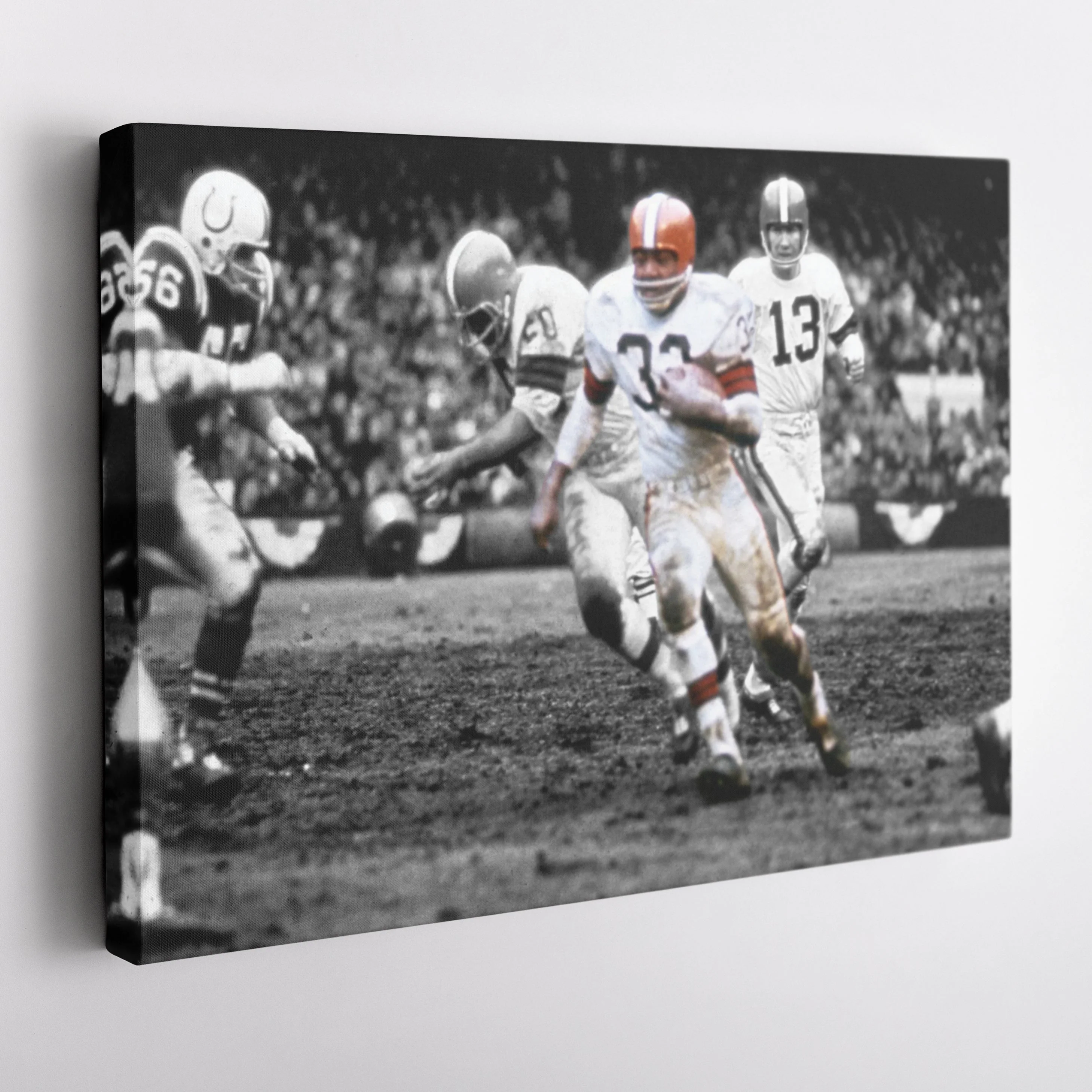 1964 NFL Championship Cleveland Browns Canvas Wall Art - Image 2