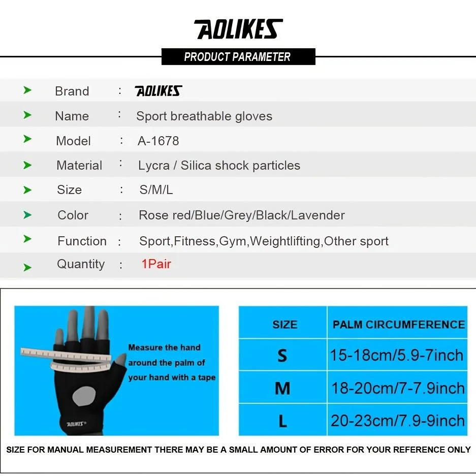 Unisex Multi-Functional Weight Lifting Gloves - Image 27