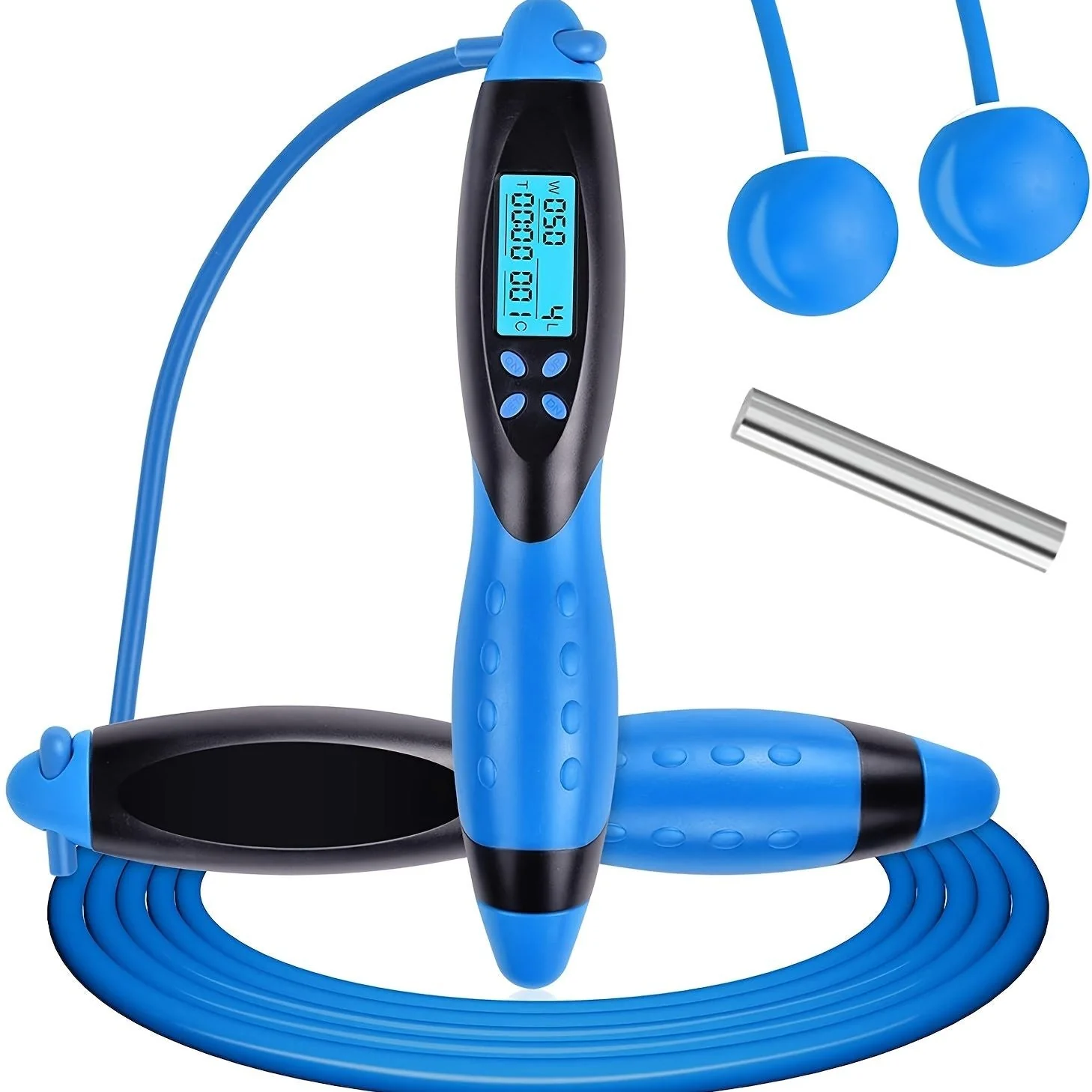 Jump Rope with Digital Calorie Counter & Time Setting - Image 2
