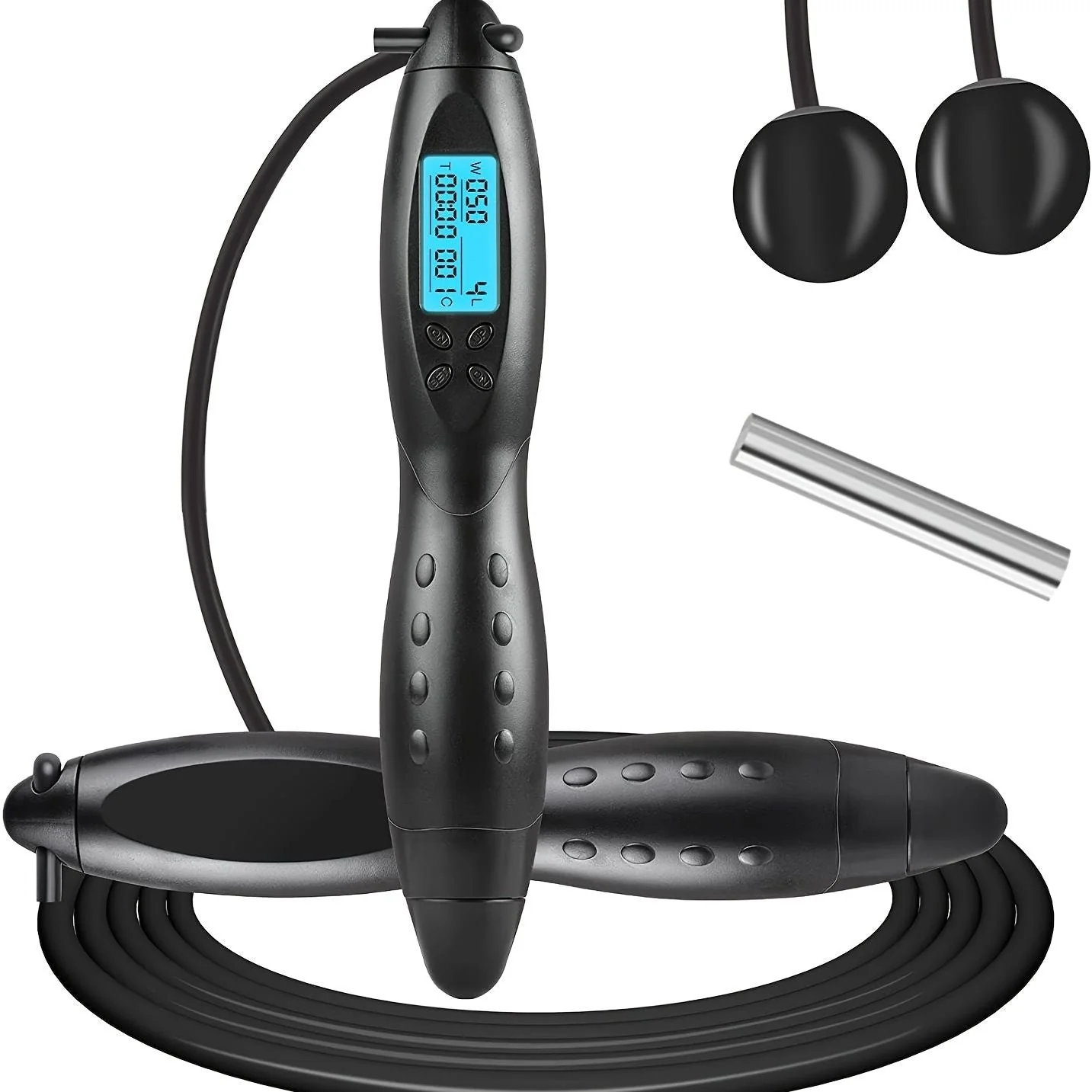 Jump Rope with Digital Calorie Counter & Time Setting - Image 9