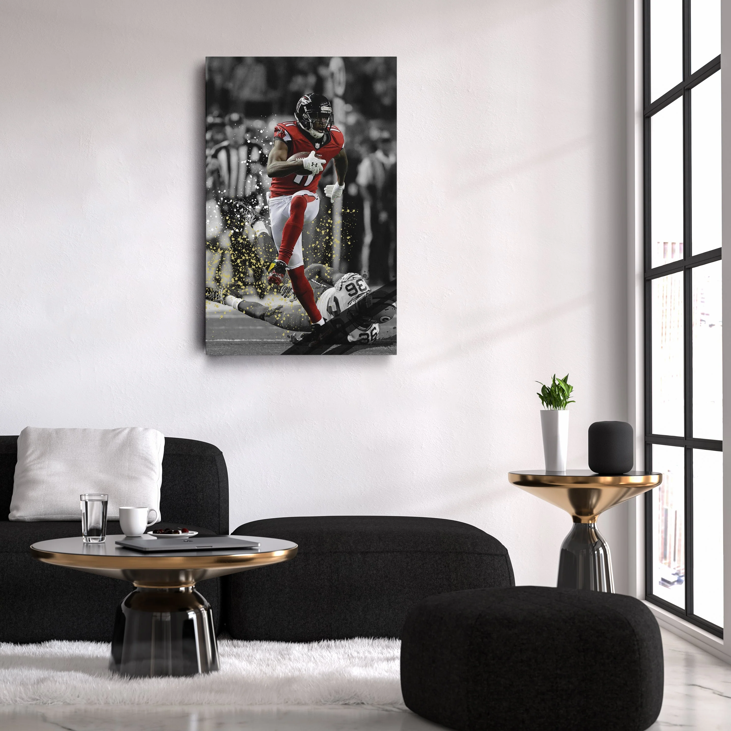 2016 NFC Championship Atlanta Falcons Canvas Wall Art - Image 2