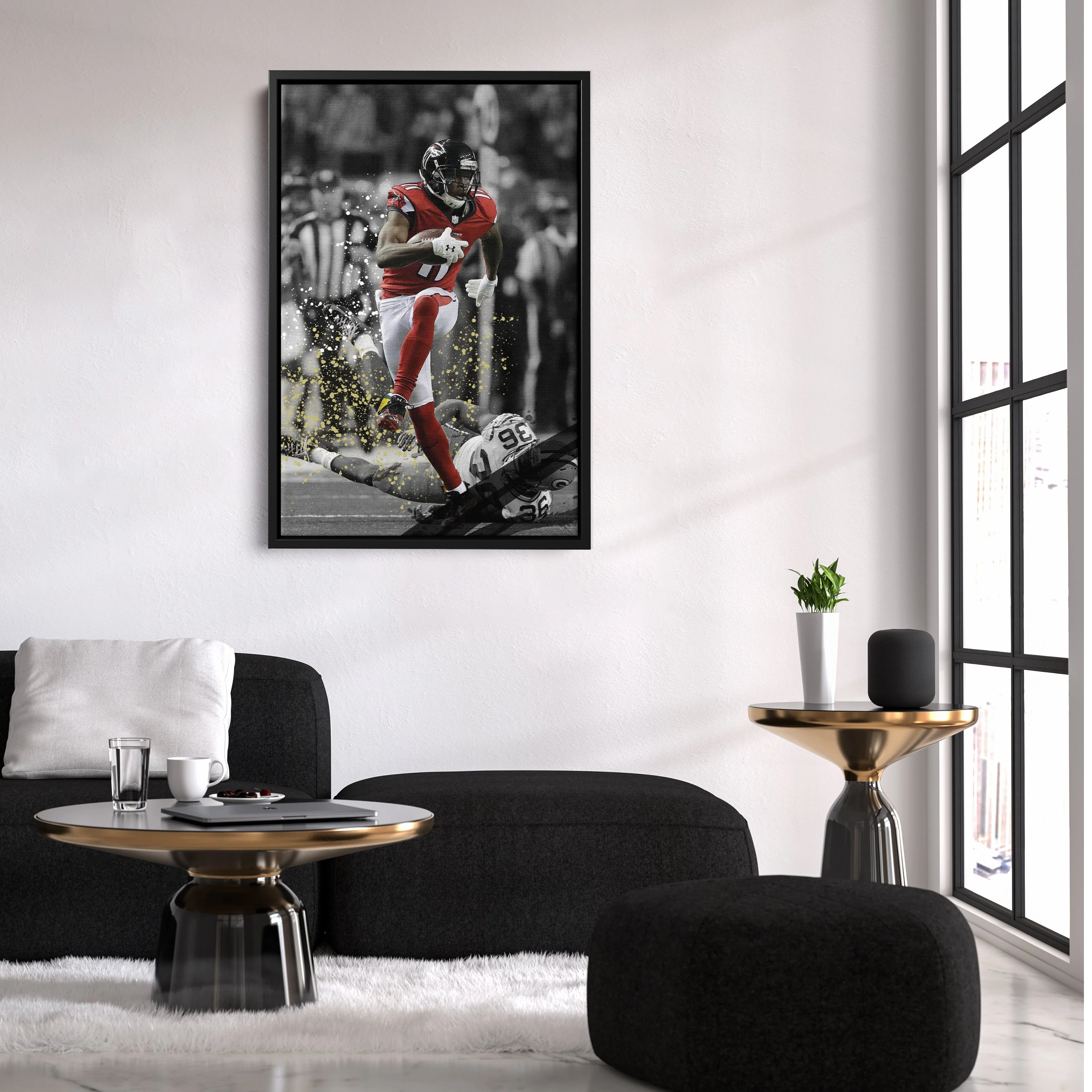 2016 NFC Championship Atlanta Falcons Canvas Wall Art - Image 6