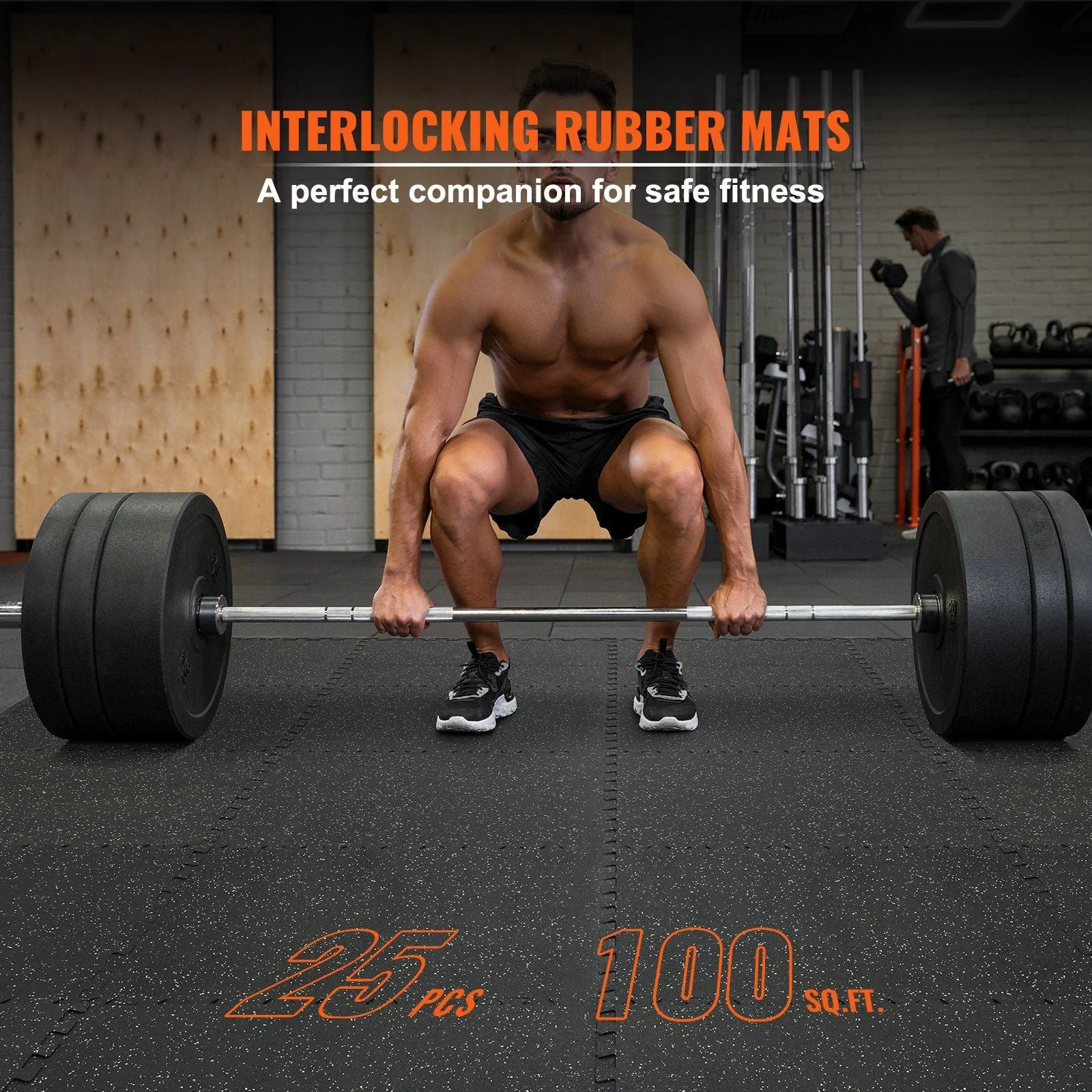 24" by 24" Thick 1/2 inch Gym Floor Mats - Image 2