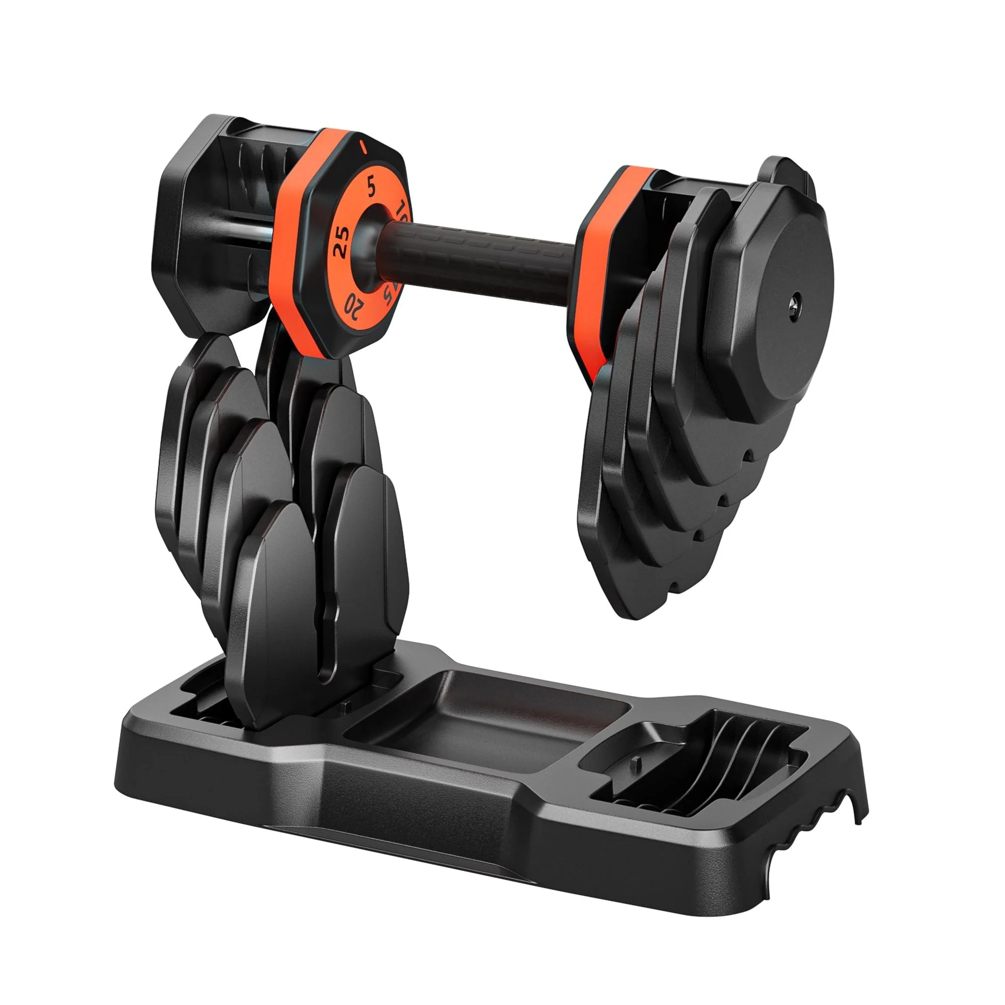 25LB 5-in-1 Single Adjustable Free Dumbbell - Image 2