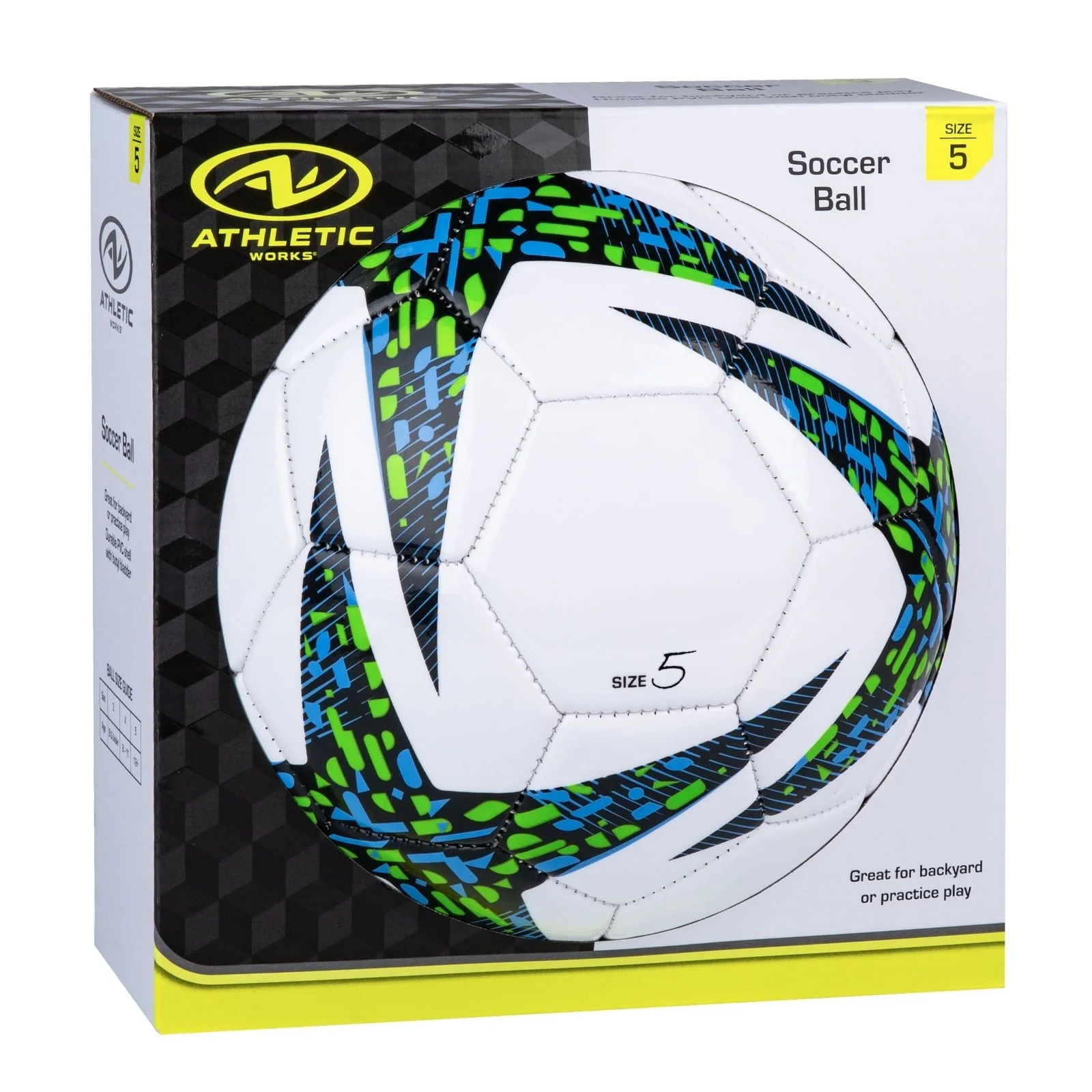 Size 5 Indoor & Outdoor Soccer Balls (4-Pack) - Image 2