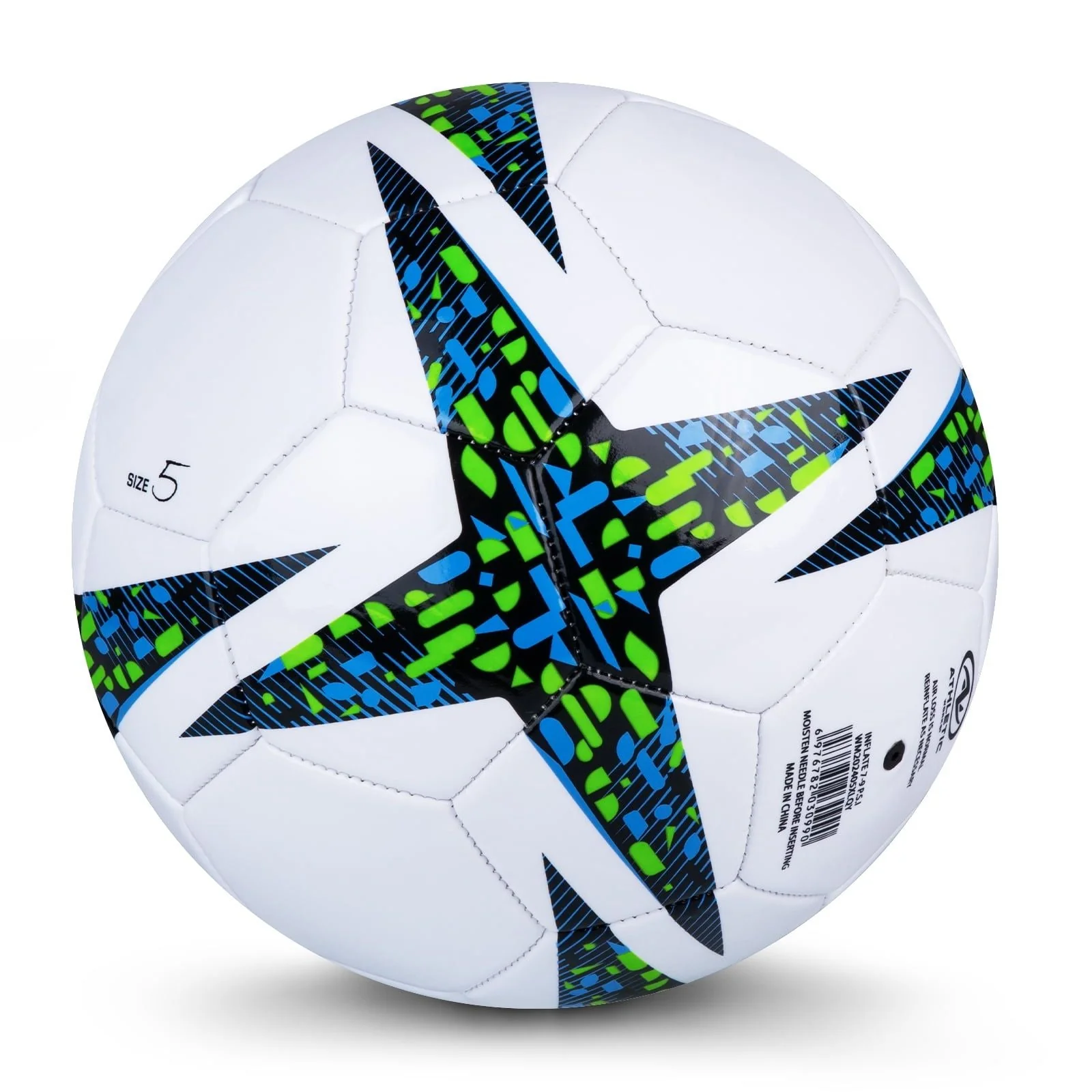 Size 5 Indoor & Outdoor Soccer Balls (4-Pack) - Image 4