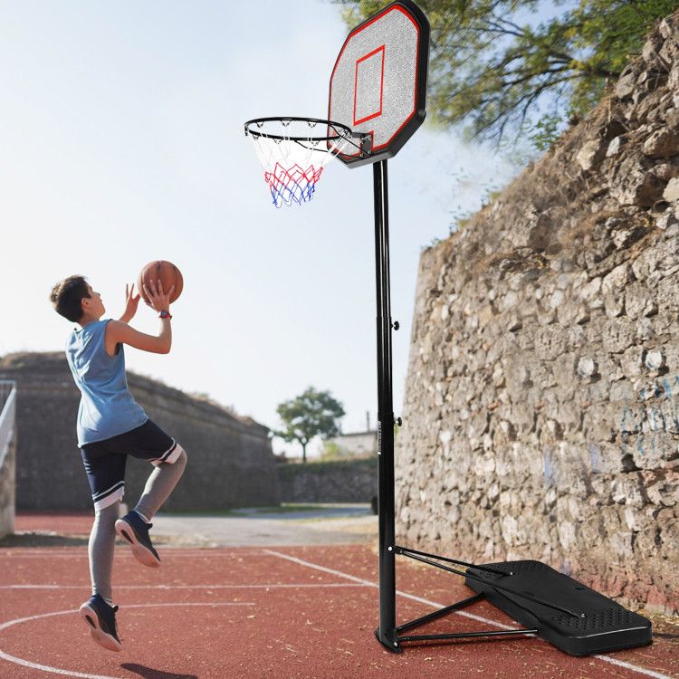 Indoor/Outdoor Height Adjustable Basketball Hoop - Image 8