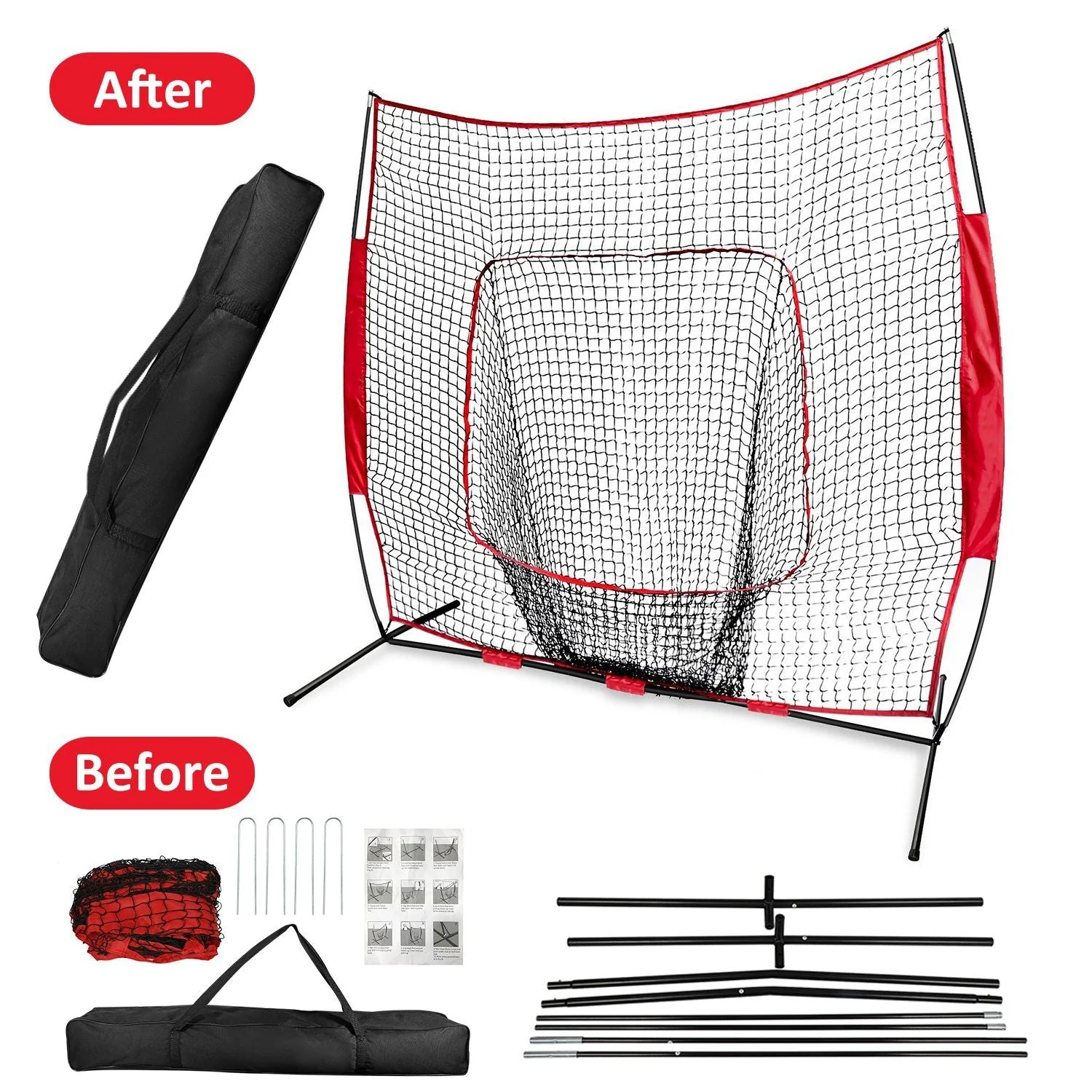 7x7 foot Hitting Training Net - Image 5