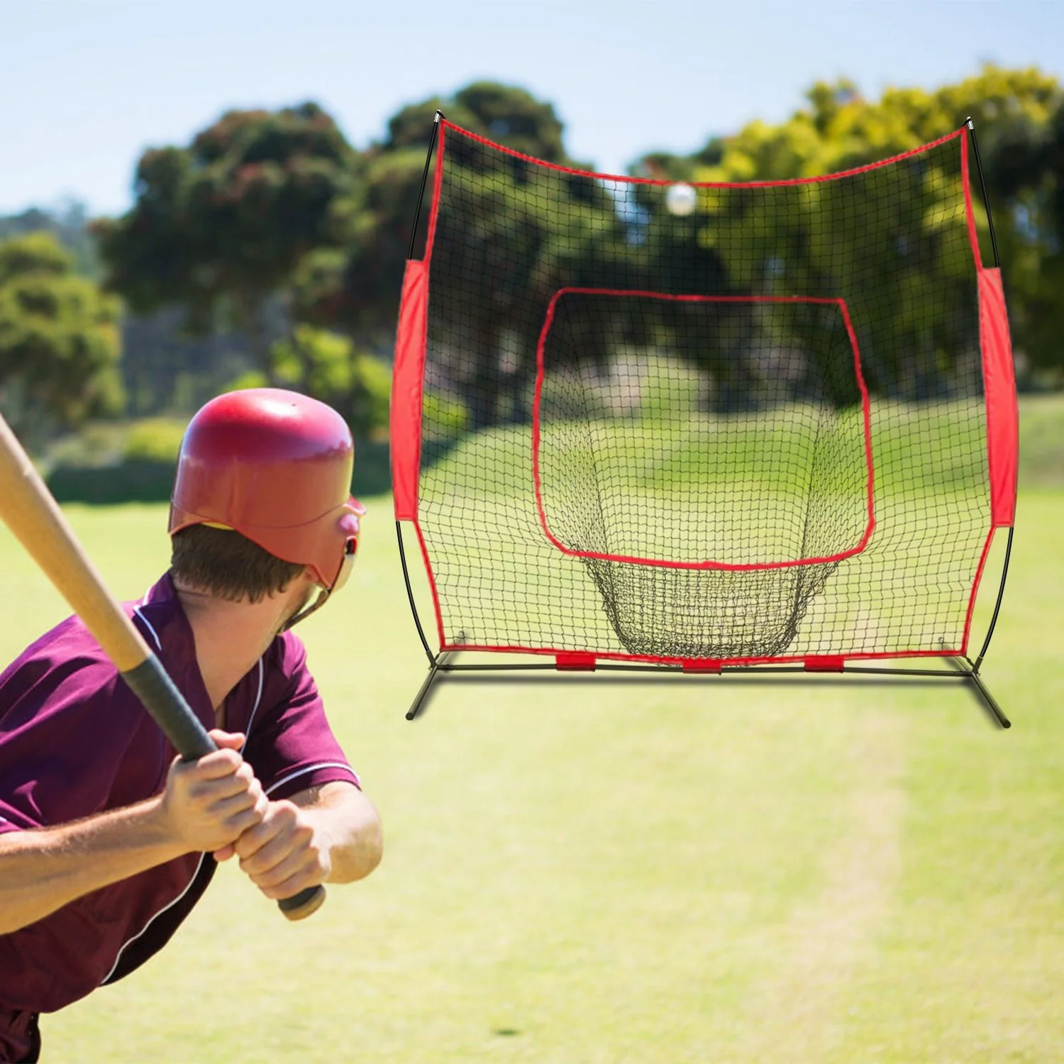 7x7 foot Hitting Training Net - Image 8