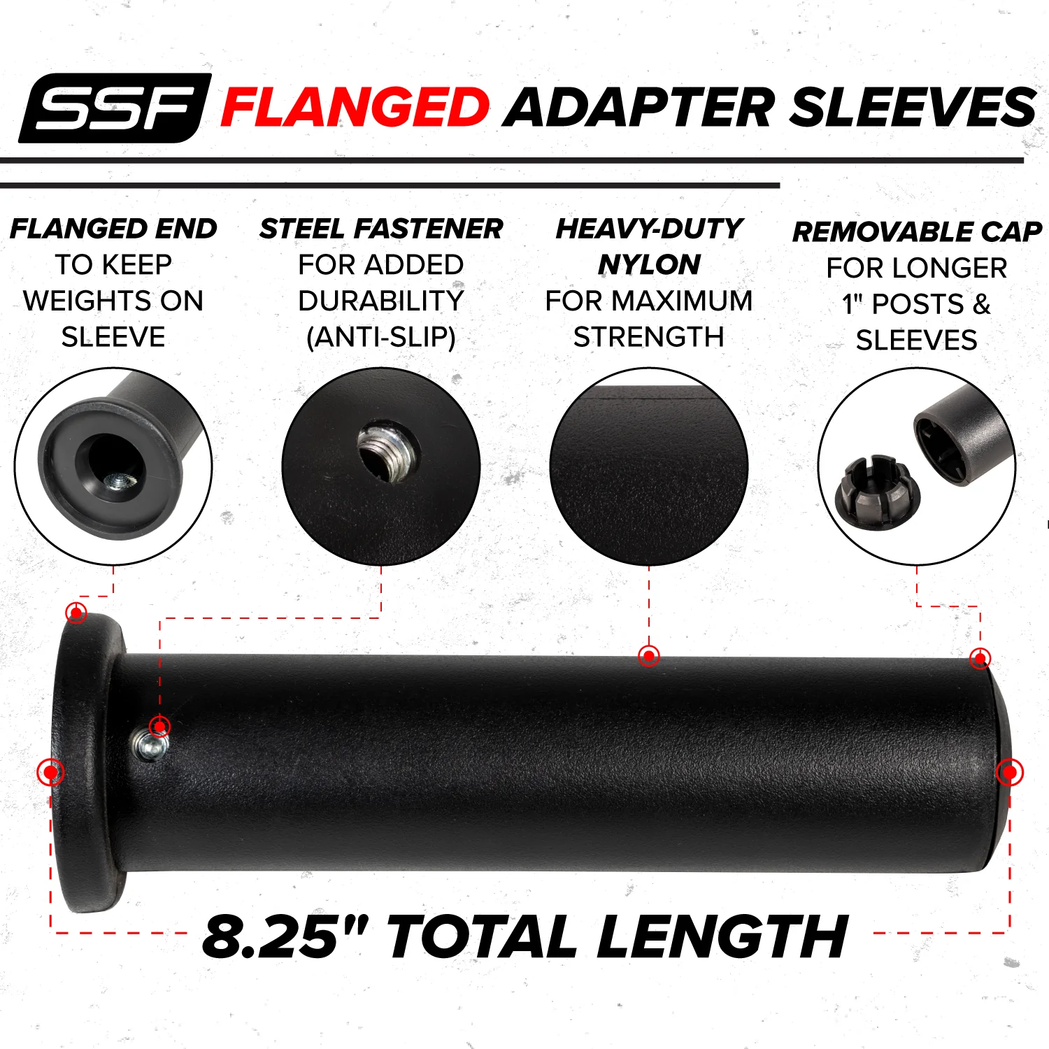 8" Olympic Flanged Adapter Sleeve - Image 2