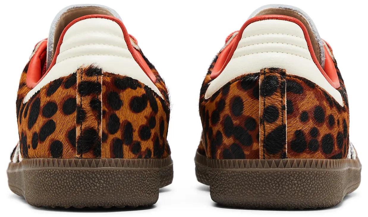 Adidas Samba OG Womens Preloved Red Leopard - Image 3