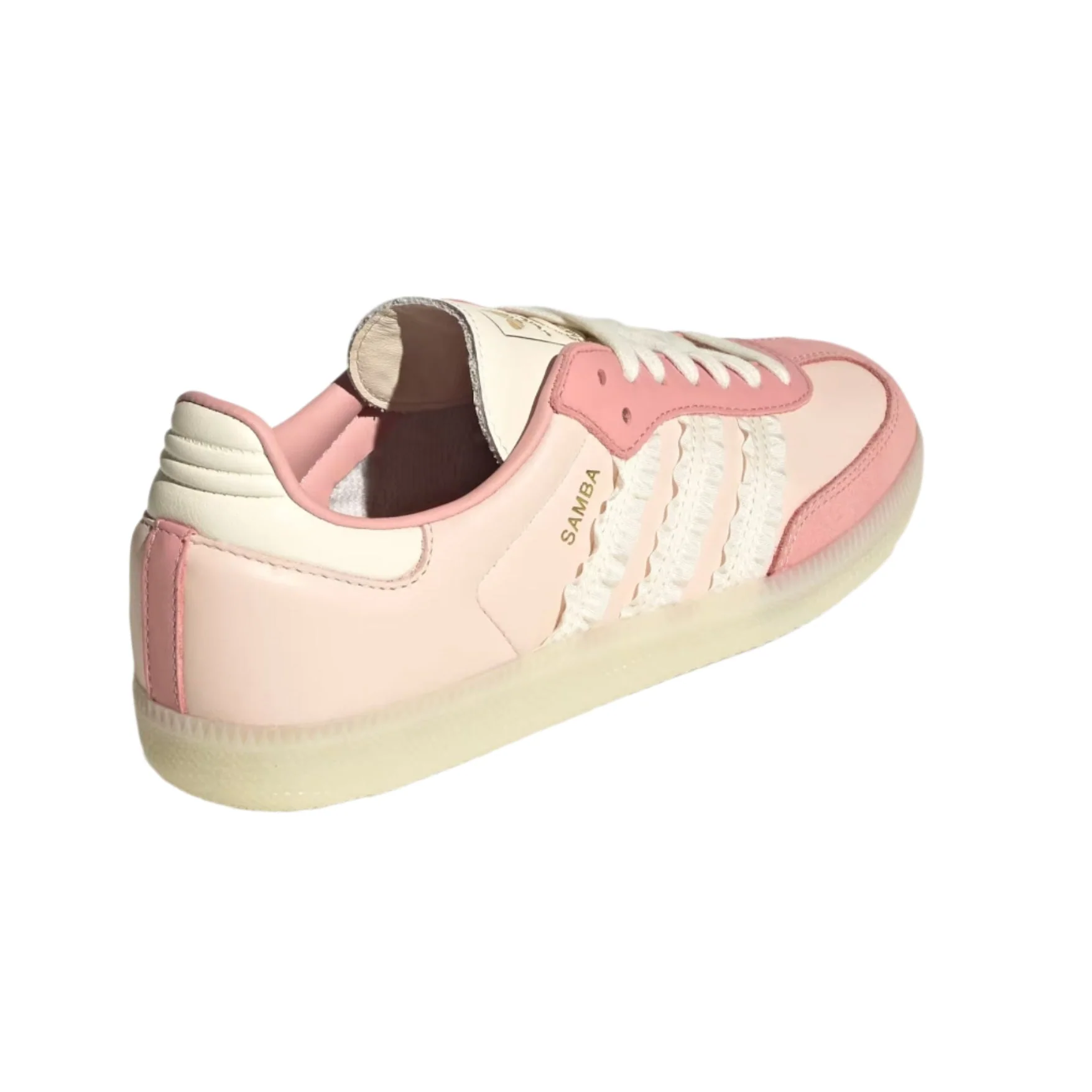 Adidas Samba Women's Ruffle Stripes Pack Wonder Mauve Pink - Image 4