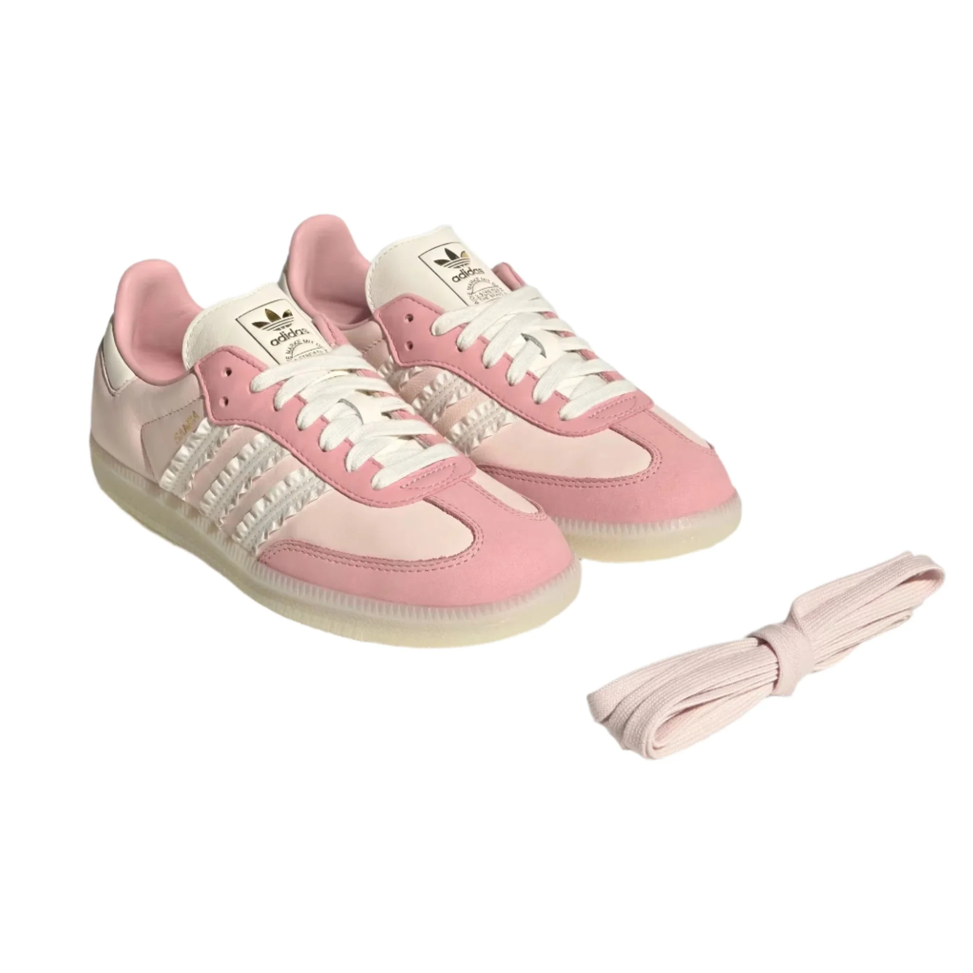Adidas Samba Women's Ruffle Stripes Pack Wonder Mauve Pink - Image 5