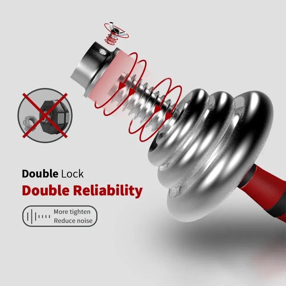 Adjustable 66 Pounds Dumbbell Set - Image 8