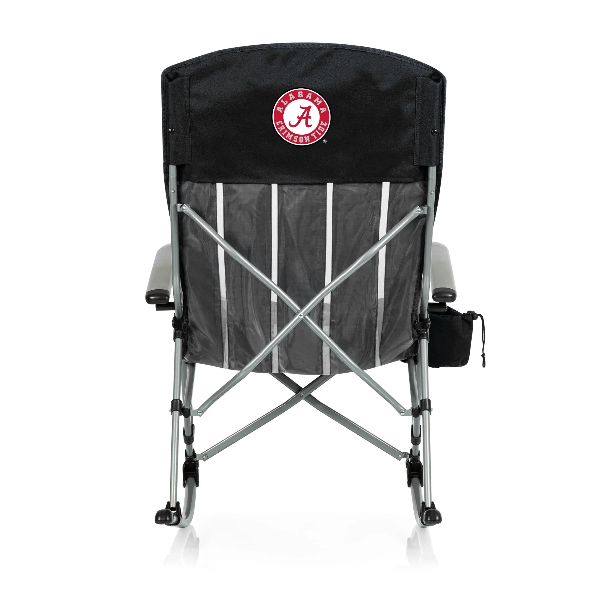 Alabama Crimson Tide Outdoor Rocking Camp Chair - Image 3