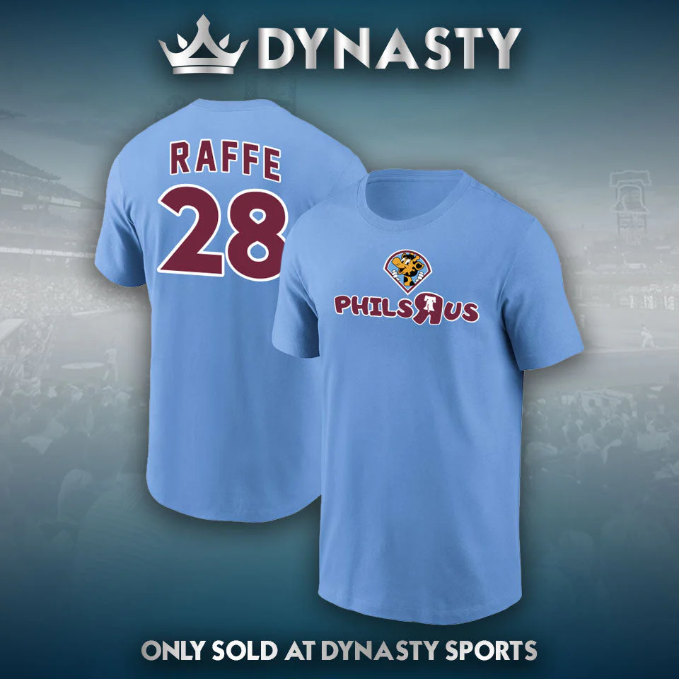Alec Bohm "Raffe" Phils R Us Phillies Player Nickname Shirt-Youth