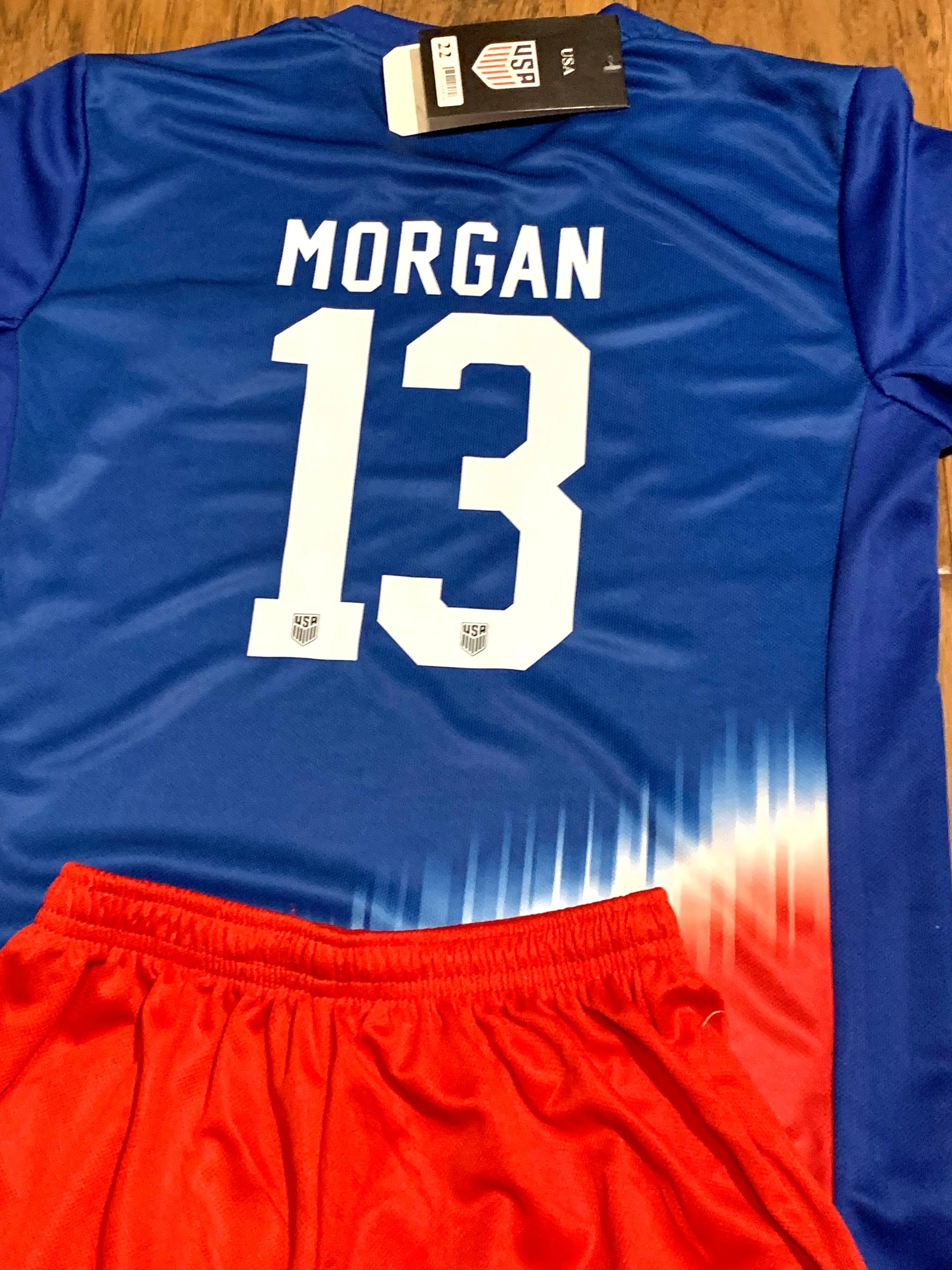 Alex Morgan Kids Soccer Jersey Set - Toddler & Youth Sizing - Image 5