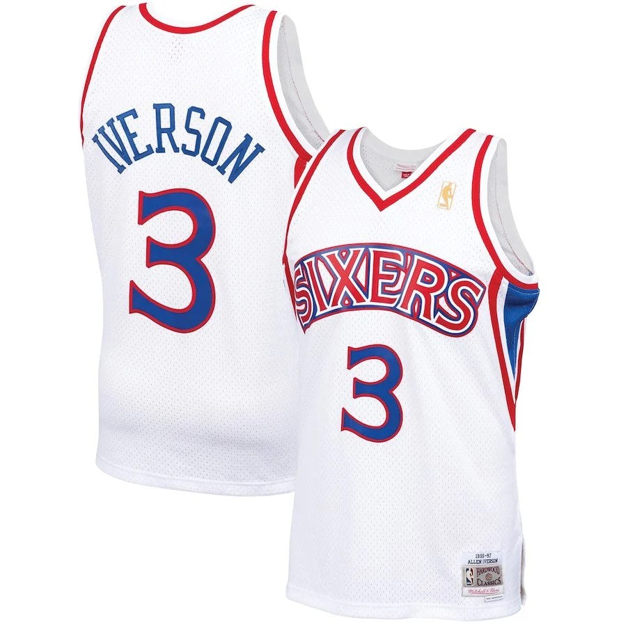 Philadelphia 76ers Allen Iverson Mitchell & Ness Jersey - Image 2