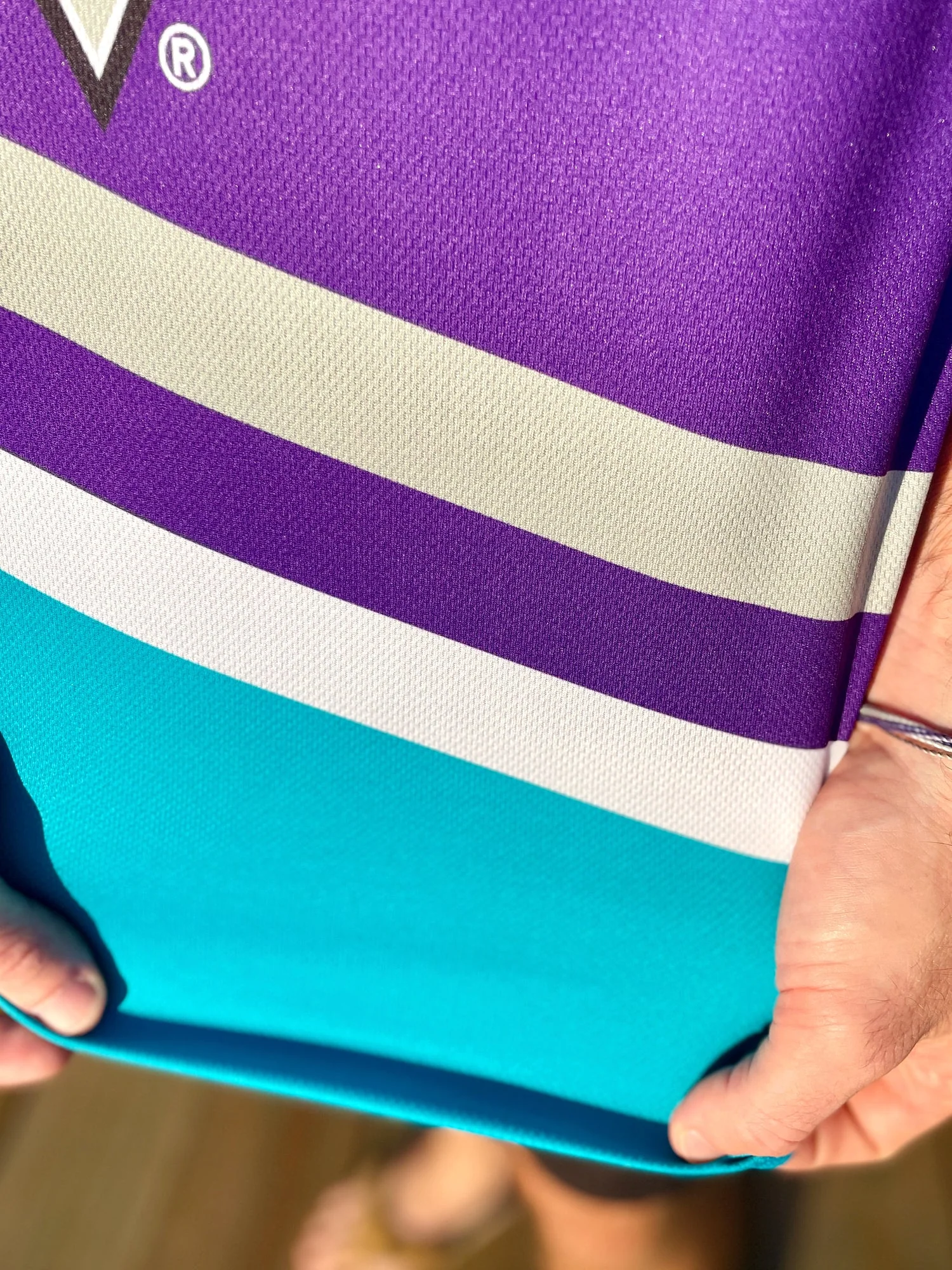 Anaheim Ducks Purple Retro Alternate Hockey Tank - Image 6
