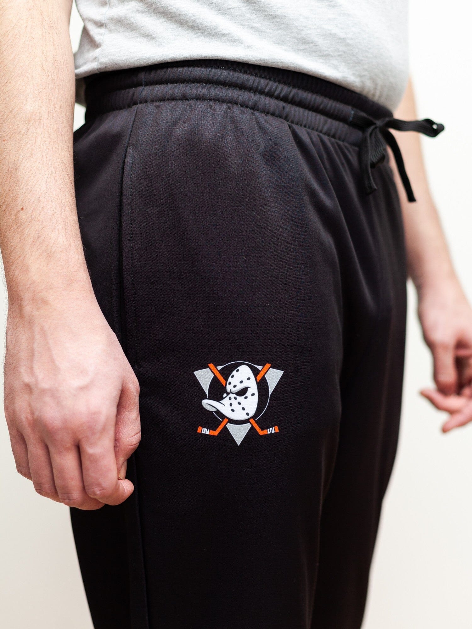 Anaheim Ducks Retro Alternate Hockey Jogger Pants - Image 3