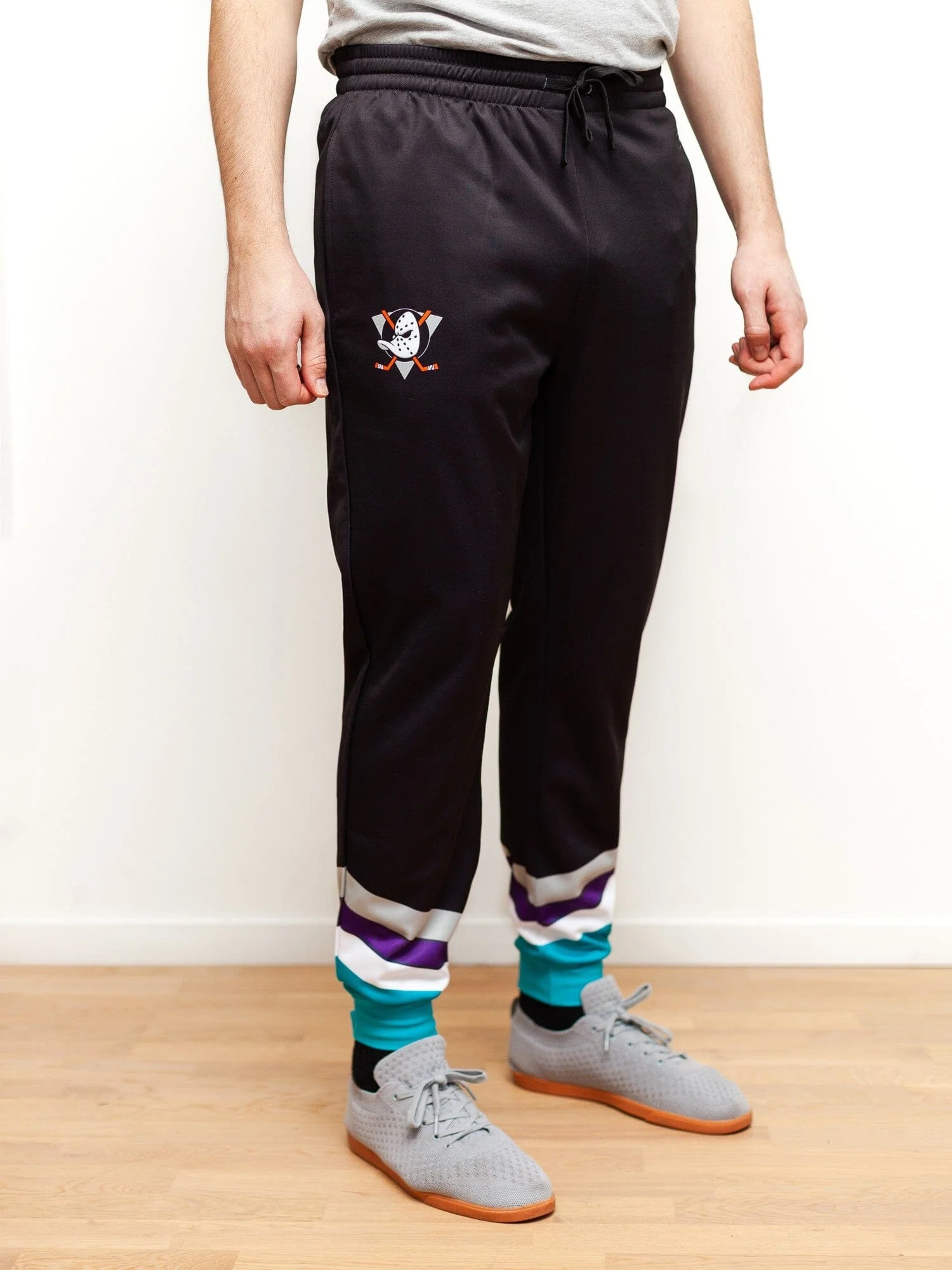 Anaheim Ducks Retro Alternate Hockey Jogger Pants - Image 5