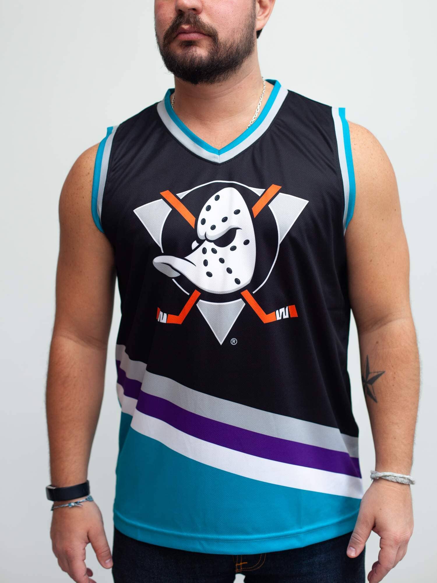 Anaheim Ducks Retro Alternate Hockey Tank - Image 5