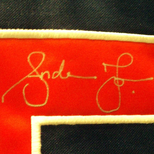 Andruw Jones Autographed Atlanta Braves (Blue #25) Custom Jersey - Image 2