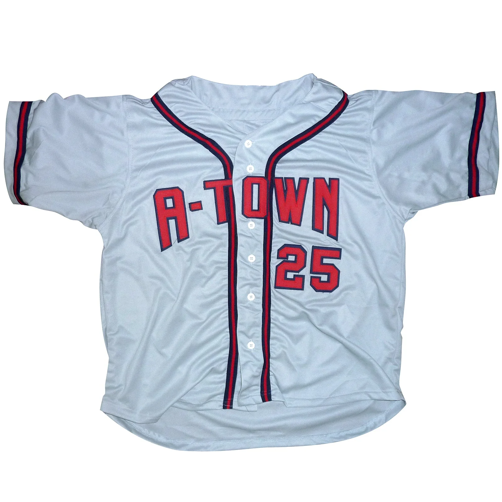 Andruw Jones Autographed Atlanta Braves (Grey #25) Custom Jersey - Image 2
