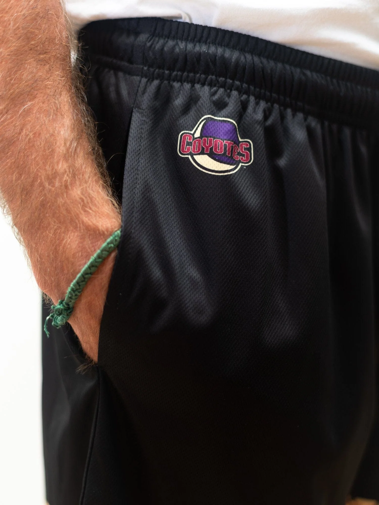 Arizona Coyotes Retro Alternate Mesh Hockey Shorts - Image 2