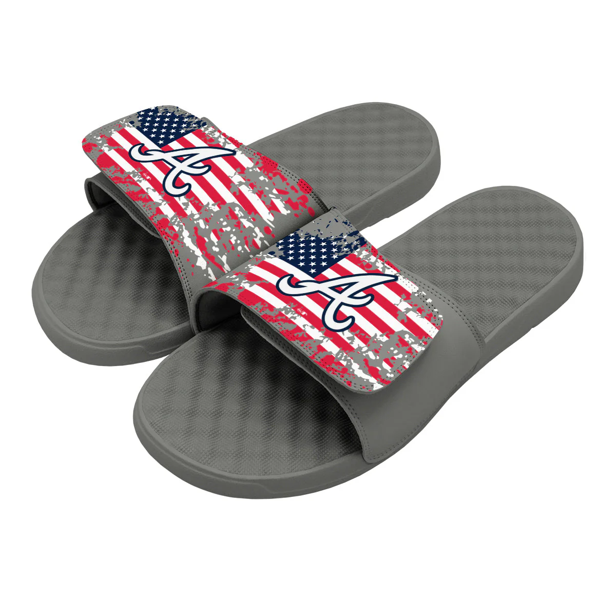 Atlanta Braves American Flag Slides - Image 2