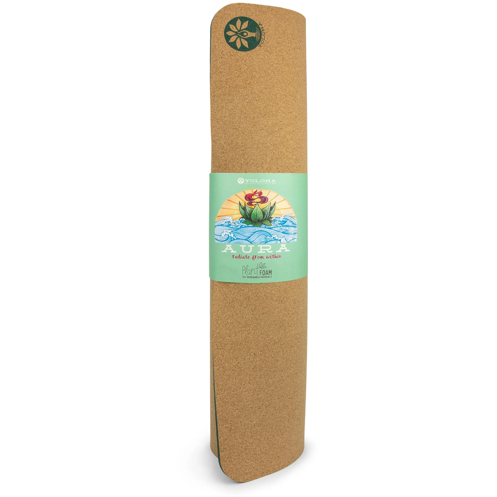 Aura Cork Yoga Mat - Image 3