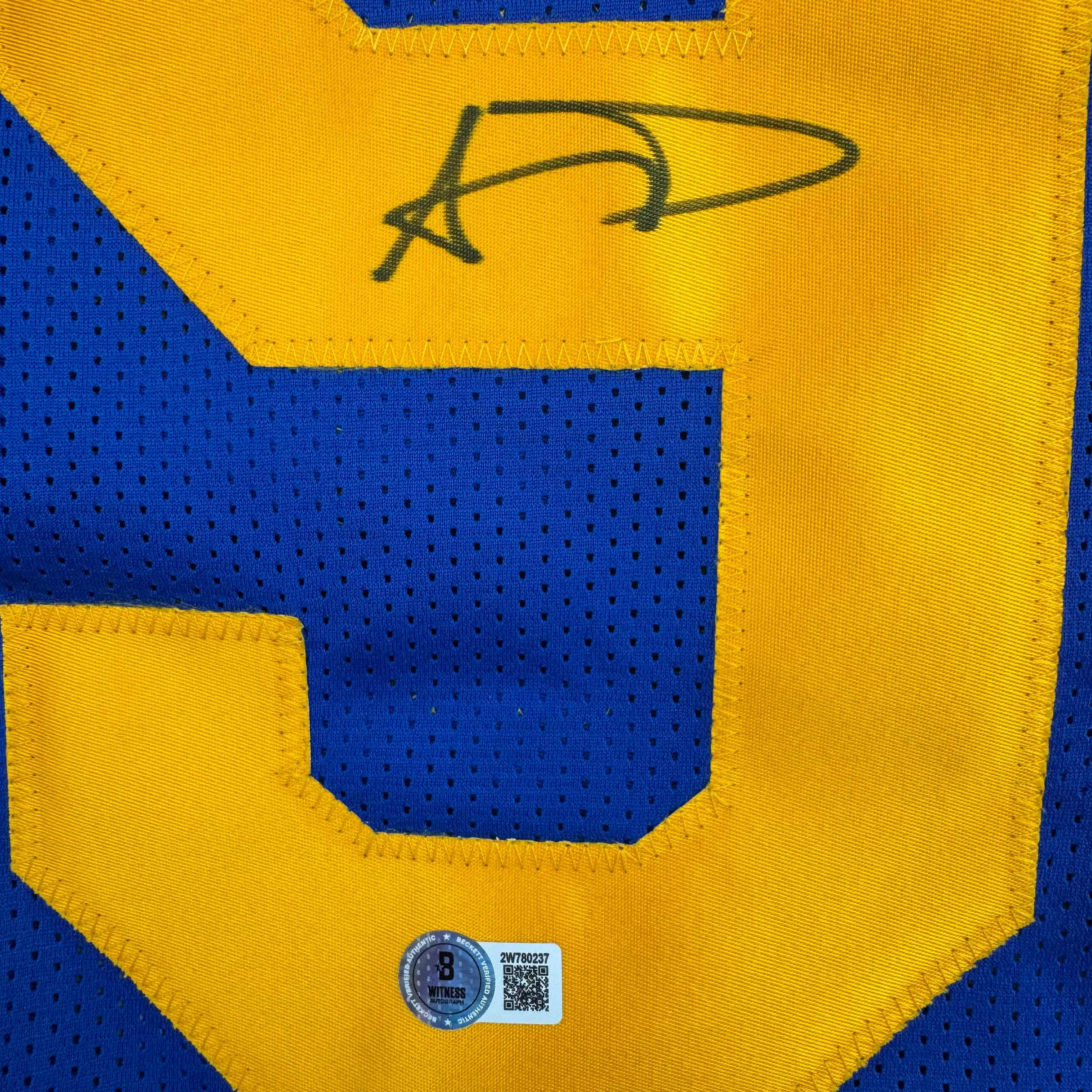 Autographed Los Angeles Aaron Donald Football Jersey - Image 3