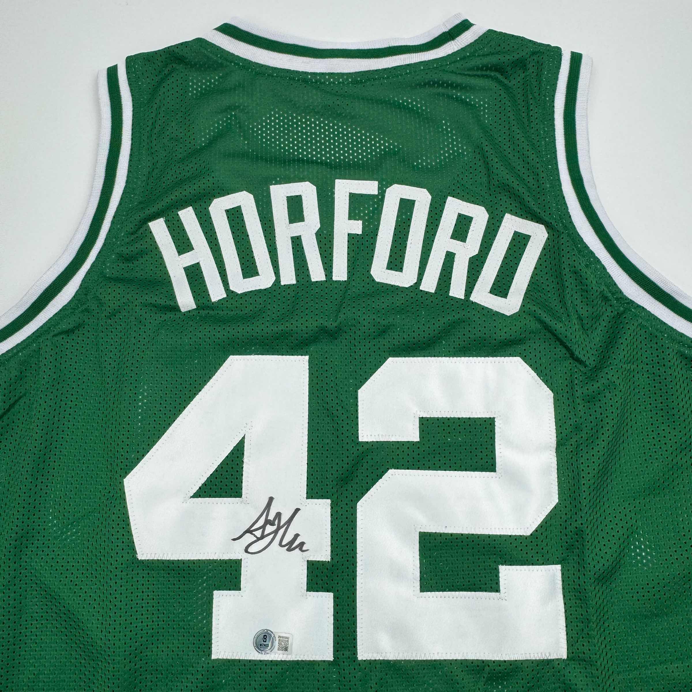 Autographed/Signed Al Horford Boston Green Basketball Jersey Beckett COA - Image 2