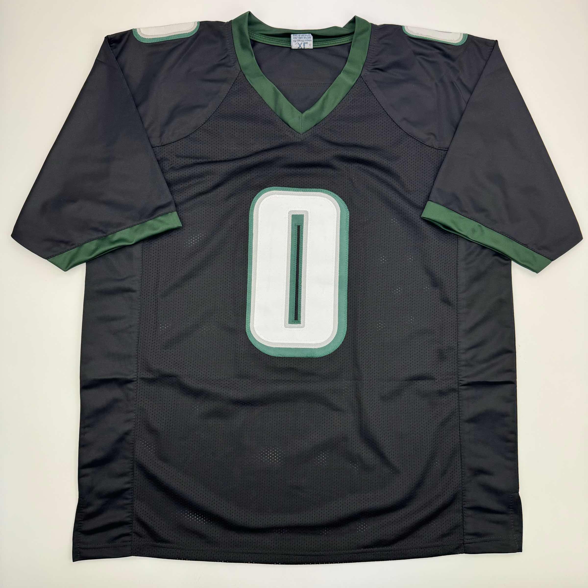 Autographed/Signed Bryce Huff Philadelphia Black Football Jersey JSA COA - Image 4