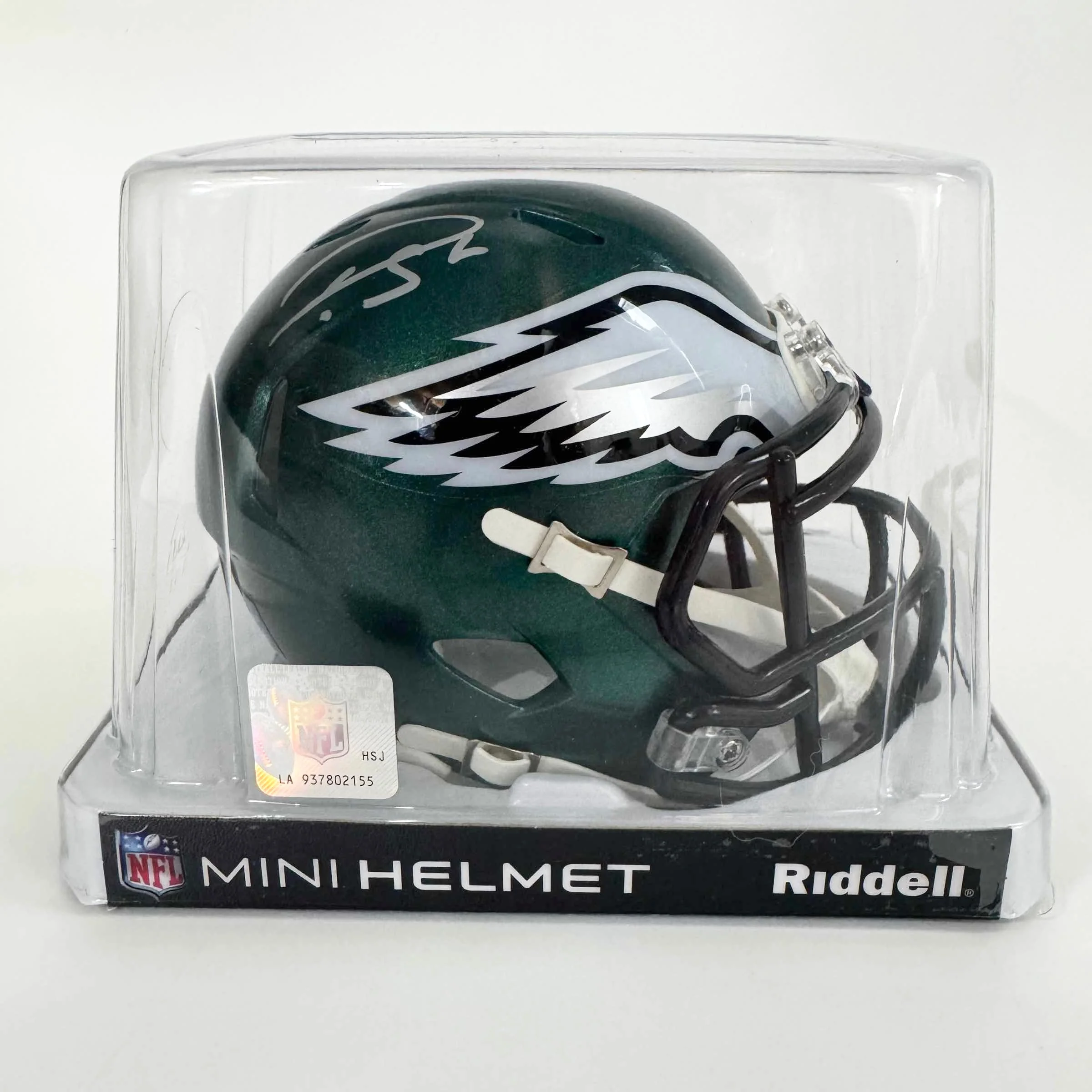Autographed Darius Slay Jr. Philadelphia Eagles Mini Football Helmet - Image 2