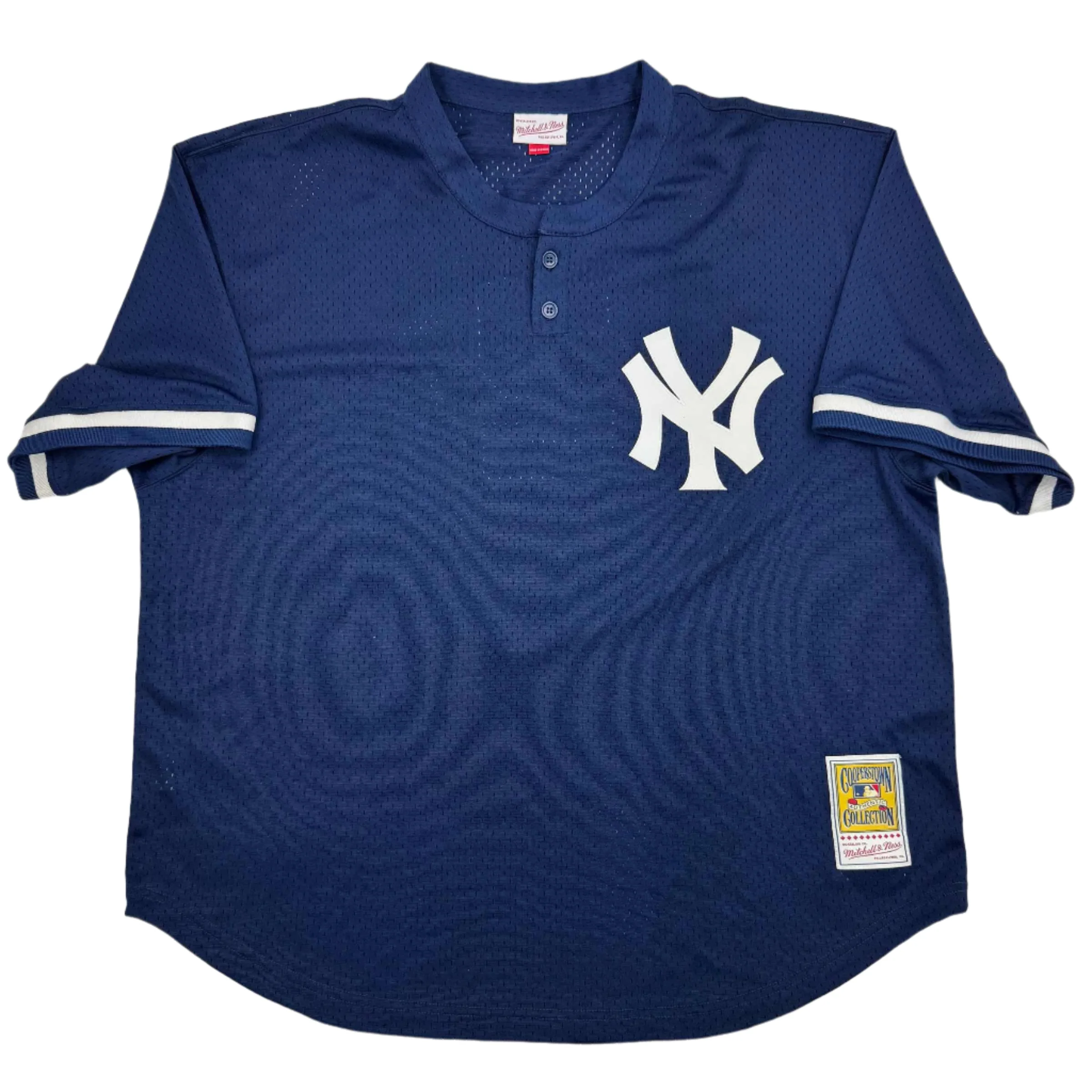 Autographed New York Yankees Derek Jeter Blue Custom Jersey - Image 4