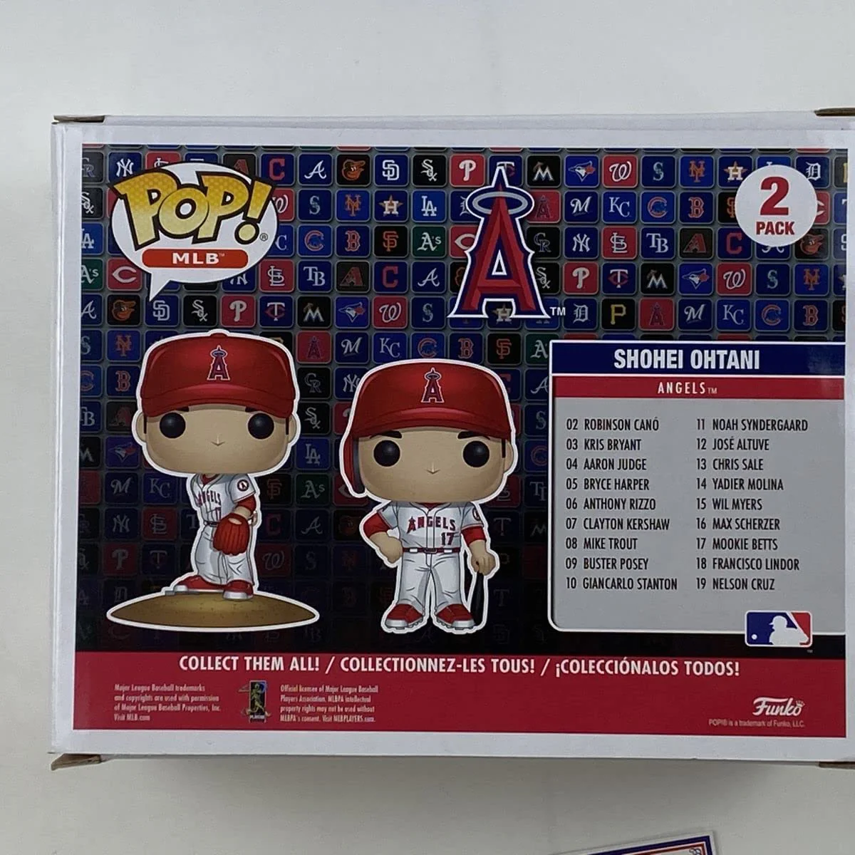 Autographed/Signed Shohei Ohtani Los Angeles Angels of Anaheim Funko Pop Baseball Figurine Fanatics COA Auto - Image 4