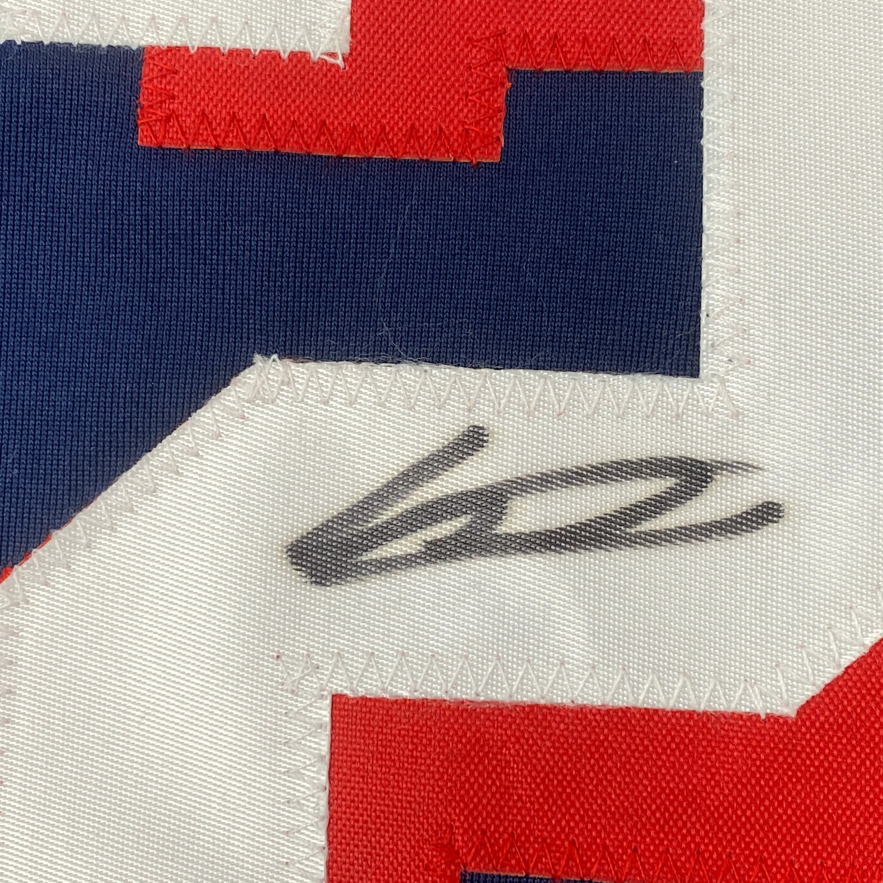 Autographed Vladimir Vlad Guerrero Jr. 2021 All-Star Game Blue Baseball Jersey - Image 3