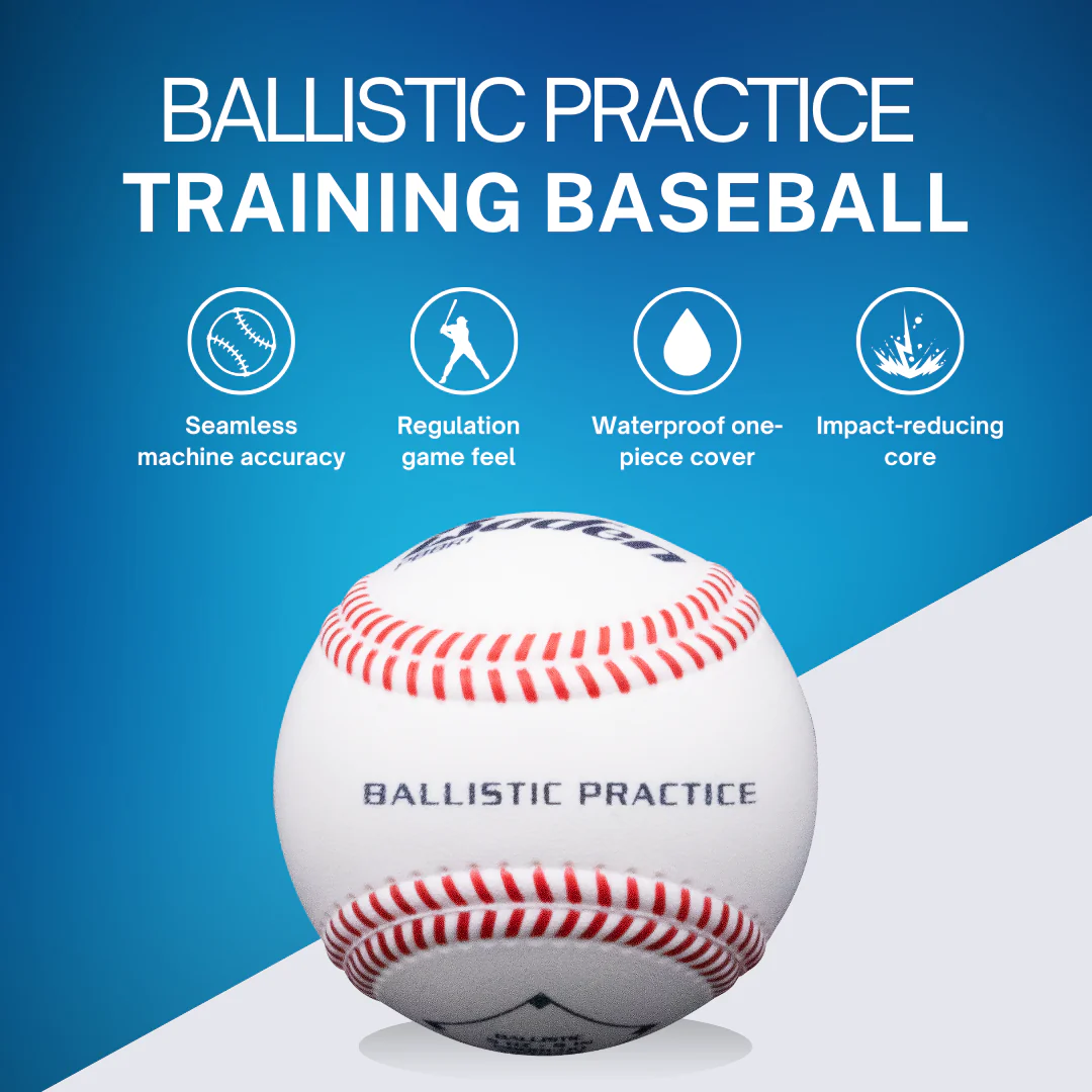 Ballistic Machine Pitch & Batting Practice Training Baseball - Image 3
