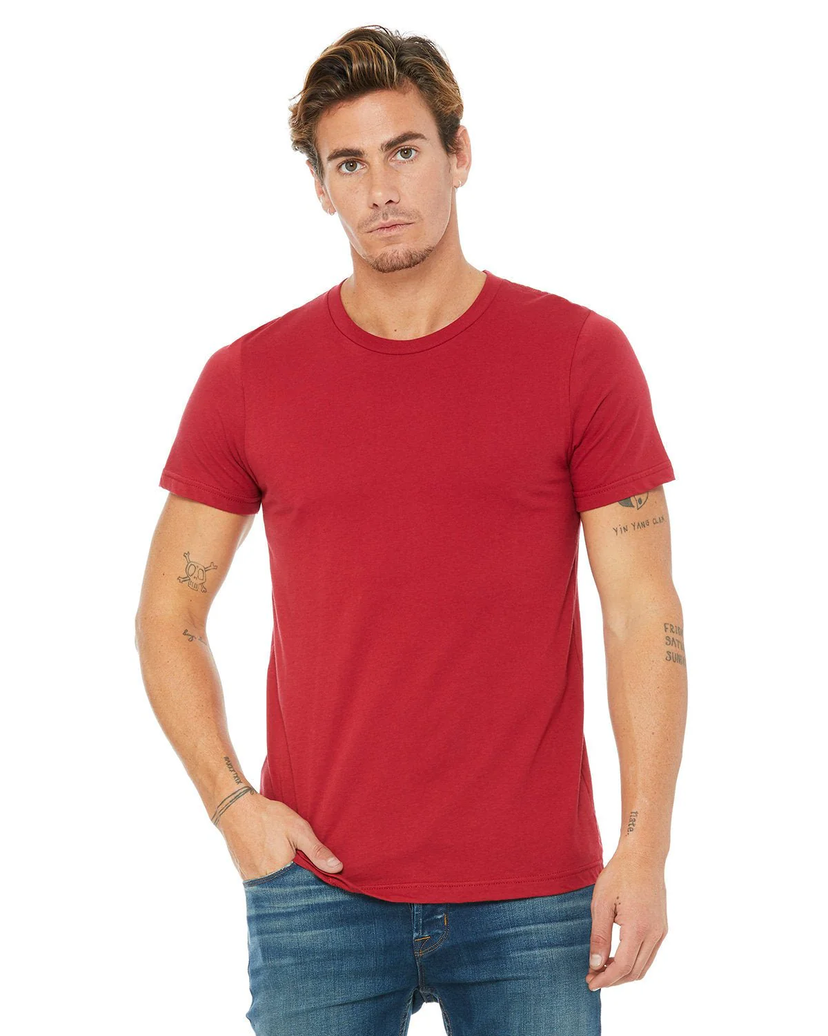 Bella + Canvas 3001C Unisex Jersey T-Shirt - Image 12