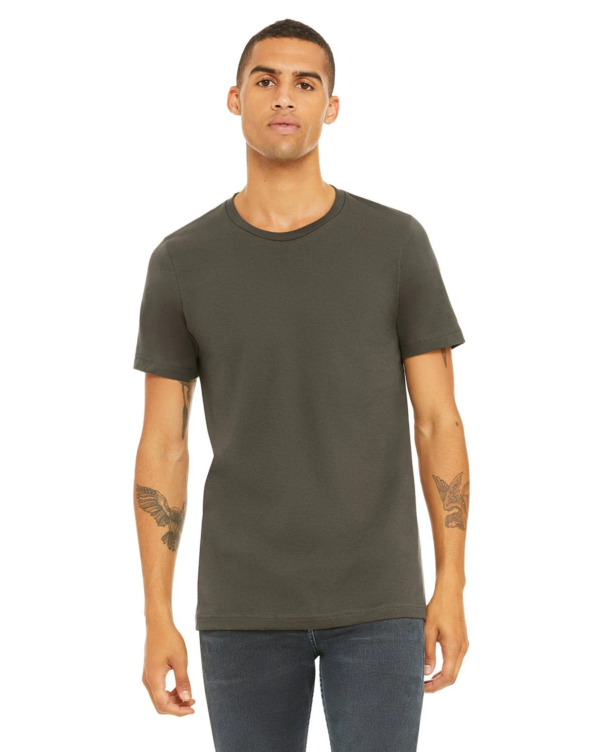 Bella + Canvas 3001C Unisex Jersey T-Shirt - Image 3
