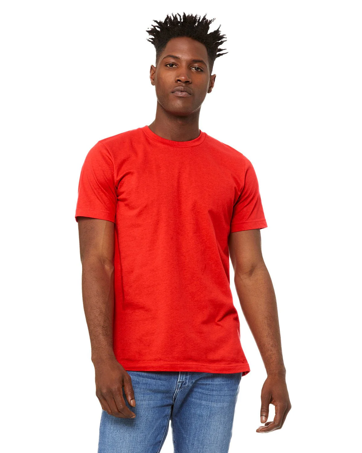 Bella + Canvas 3001C Unisex Jersey T-Shirt - Image 45