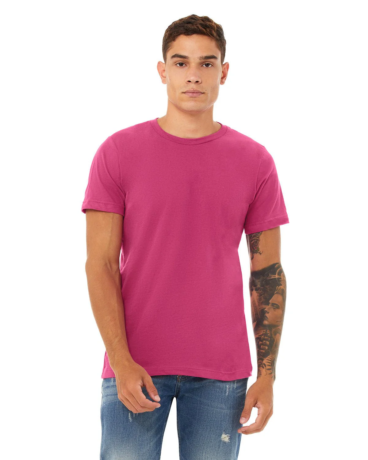 Bella + Canvas 3001C Unisex Jersey T-Shirt - Image 8