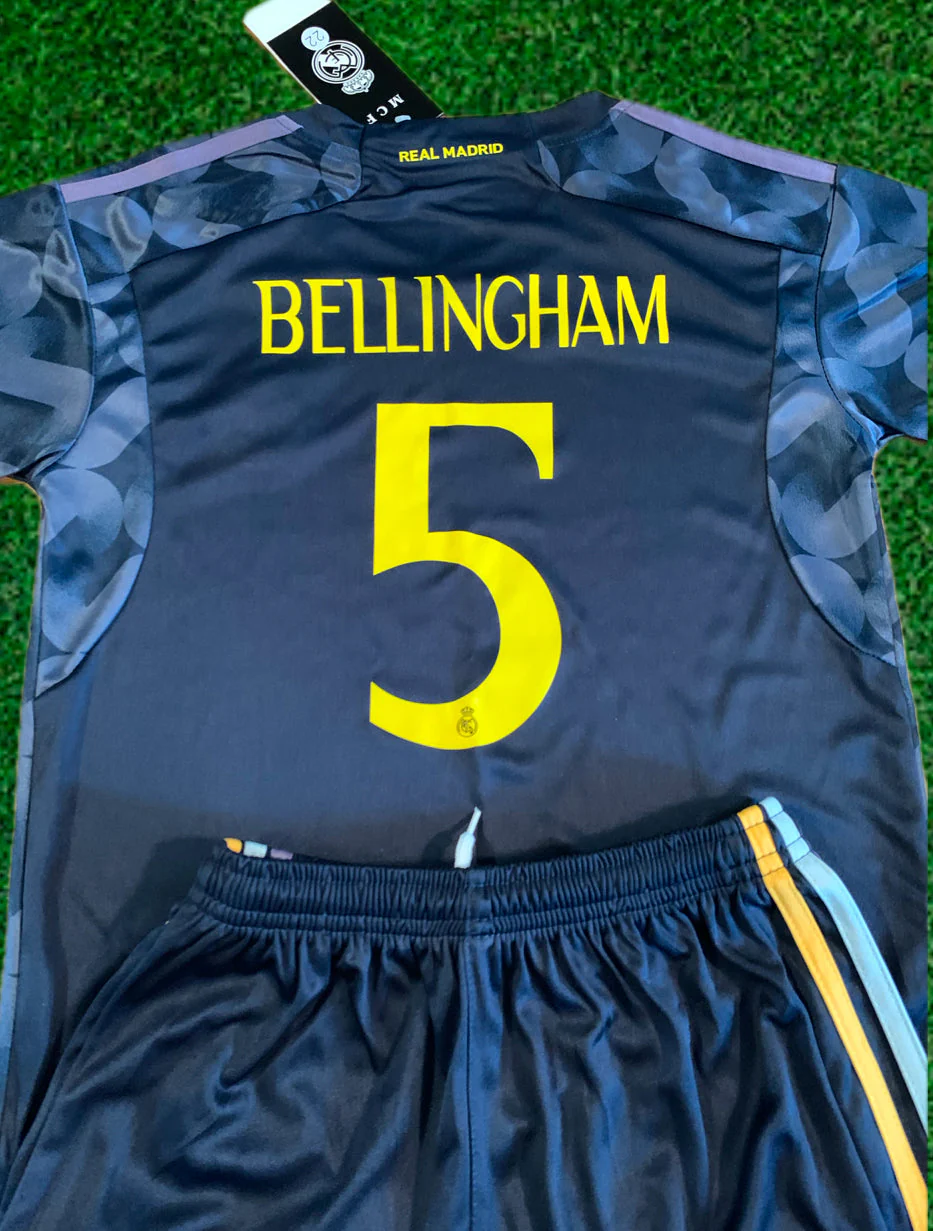 Bellingham Real Madrid Kids Soccer Kit - 2 Piece Set - Image 3