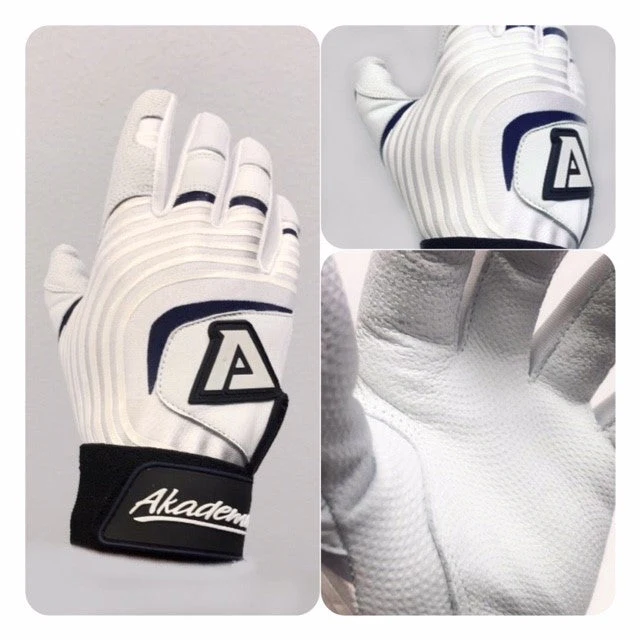 BGG Navy Batting Gloves - Image 3