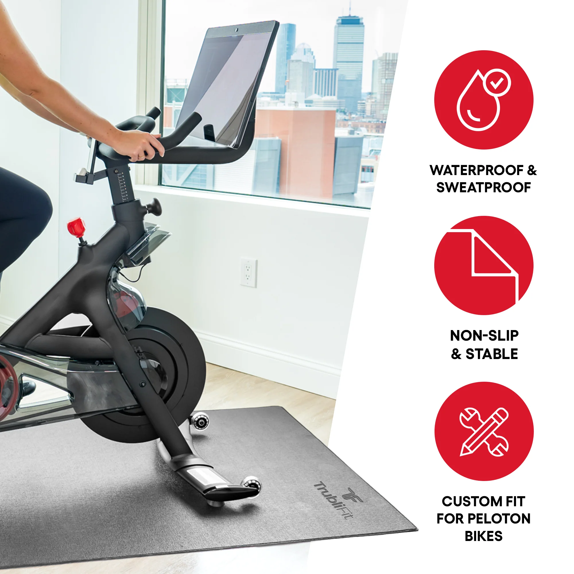 Bike Mat for the Peloton Bike and Peloton Bike+ - Image 3